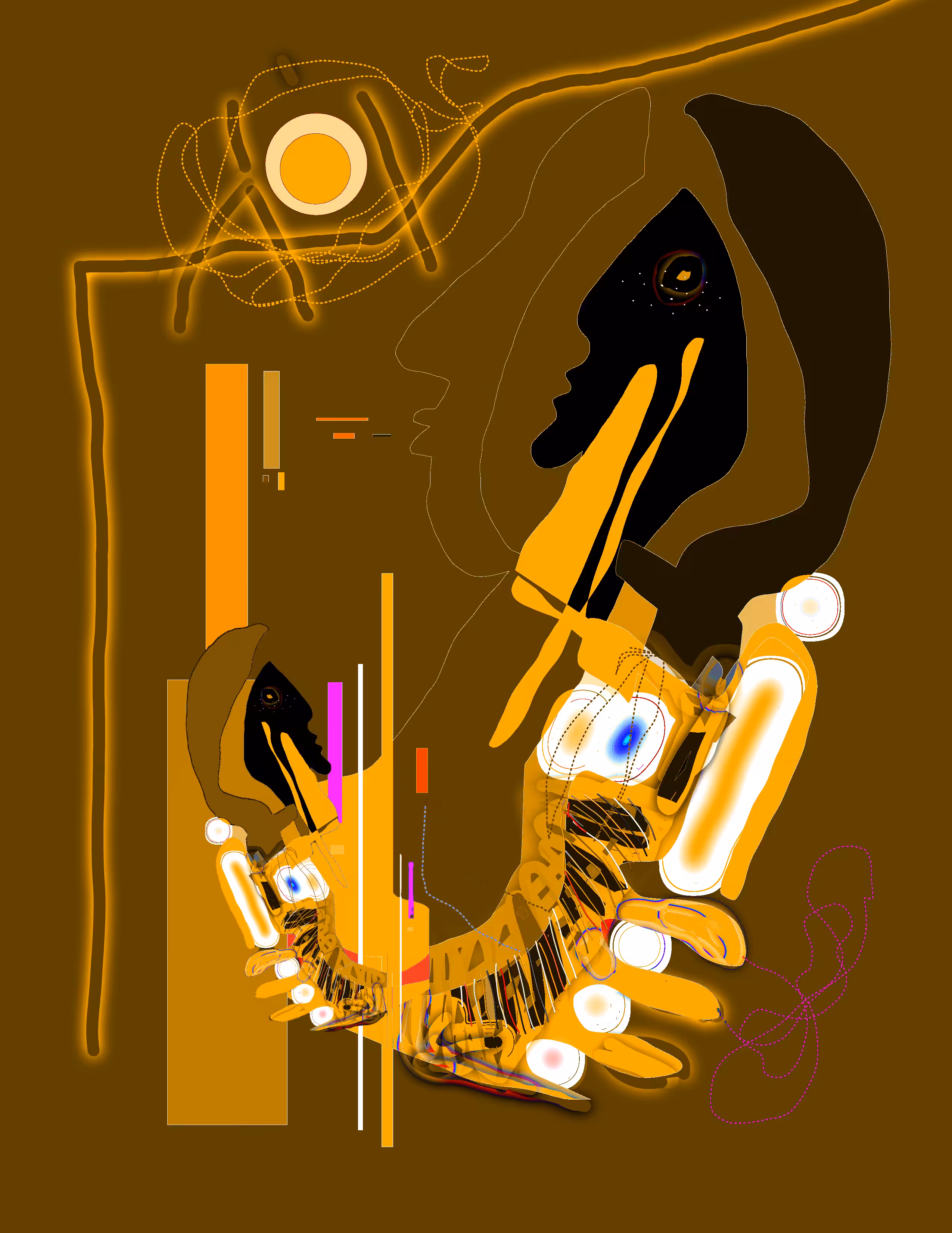 Emotional outburst: Space Traveler (gold)