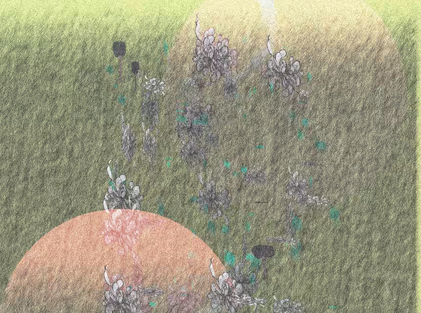 Dense Lotus Forest #25