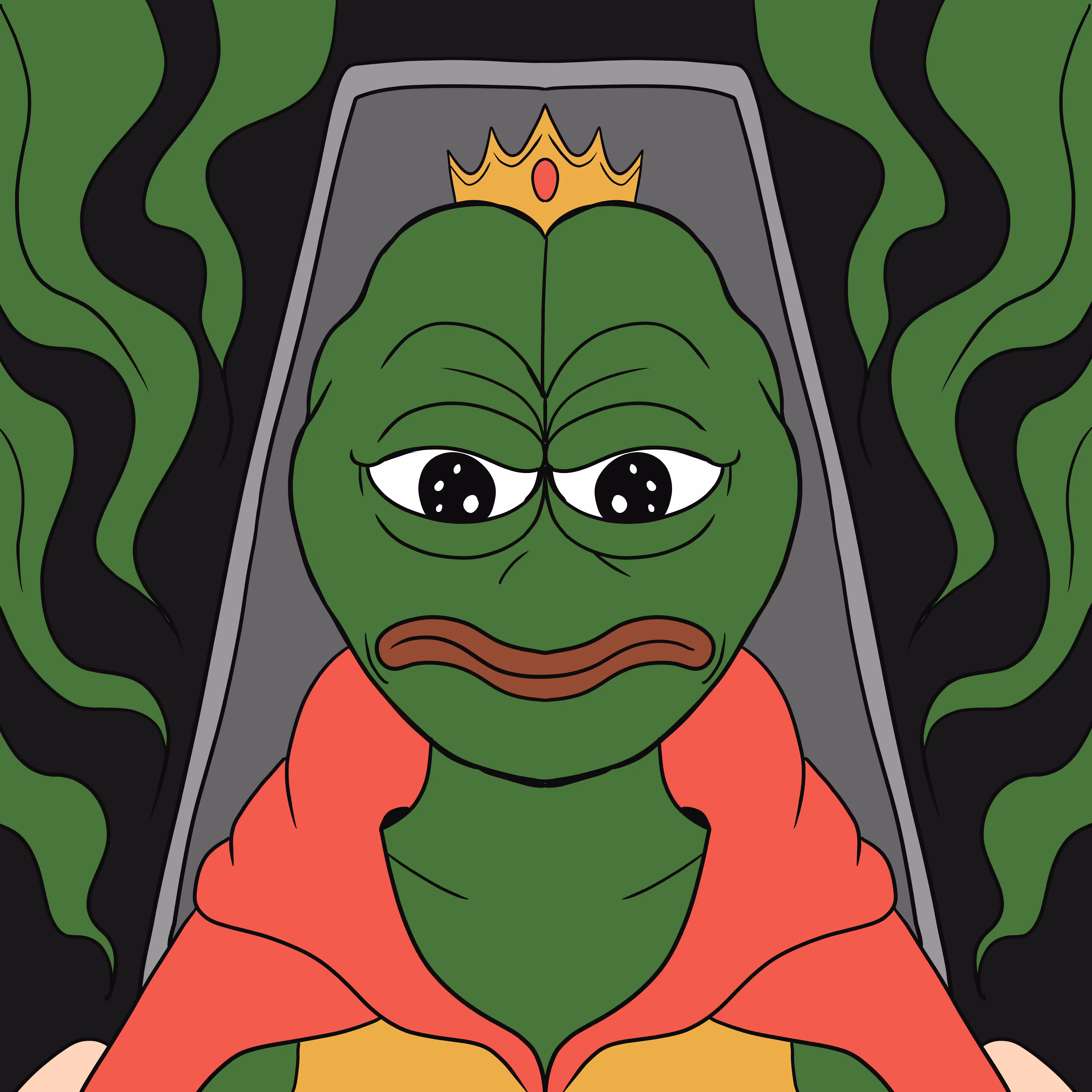 HEN OBJKT #6 LORD OF PEPE