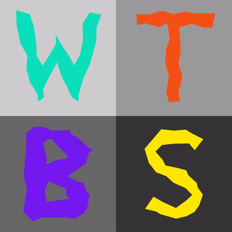 Waiting To Be Signed Logo with Wobbles #193