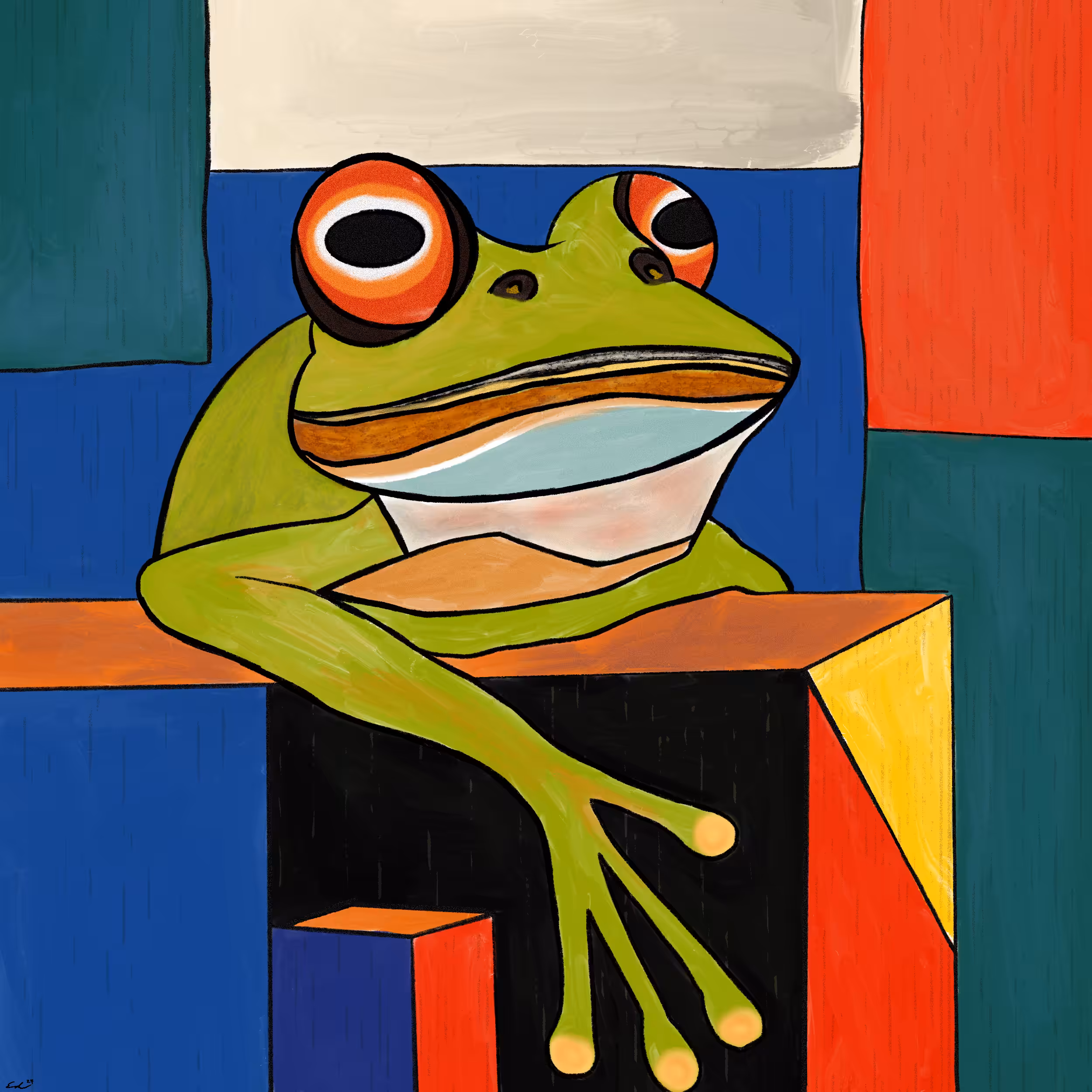 Frog in my Shoebox 