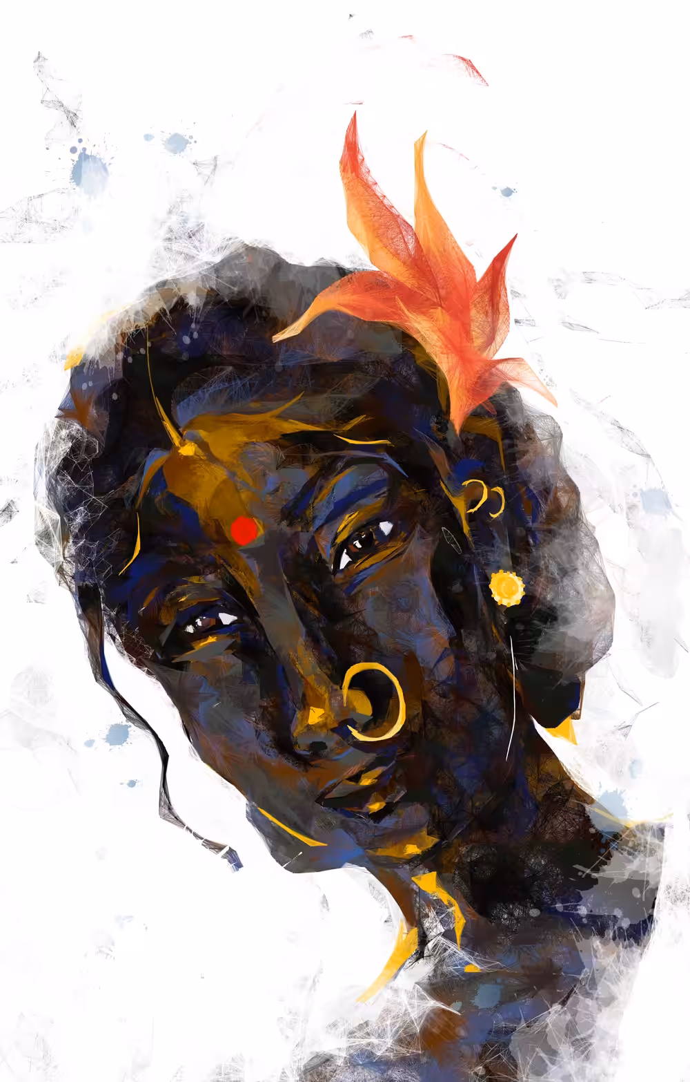 "Krishnakoli" - the dark flower