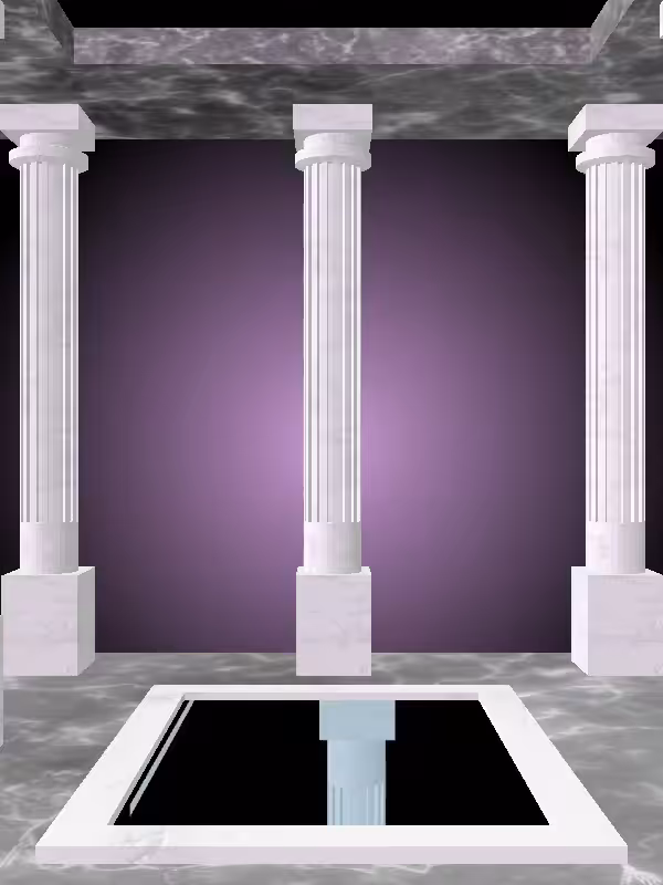 HeavenComputer: The Athletic Sunlit Cobalt Woman #337