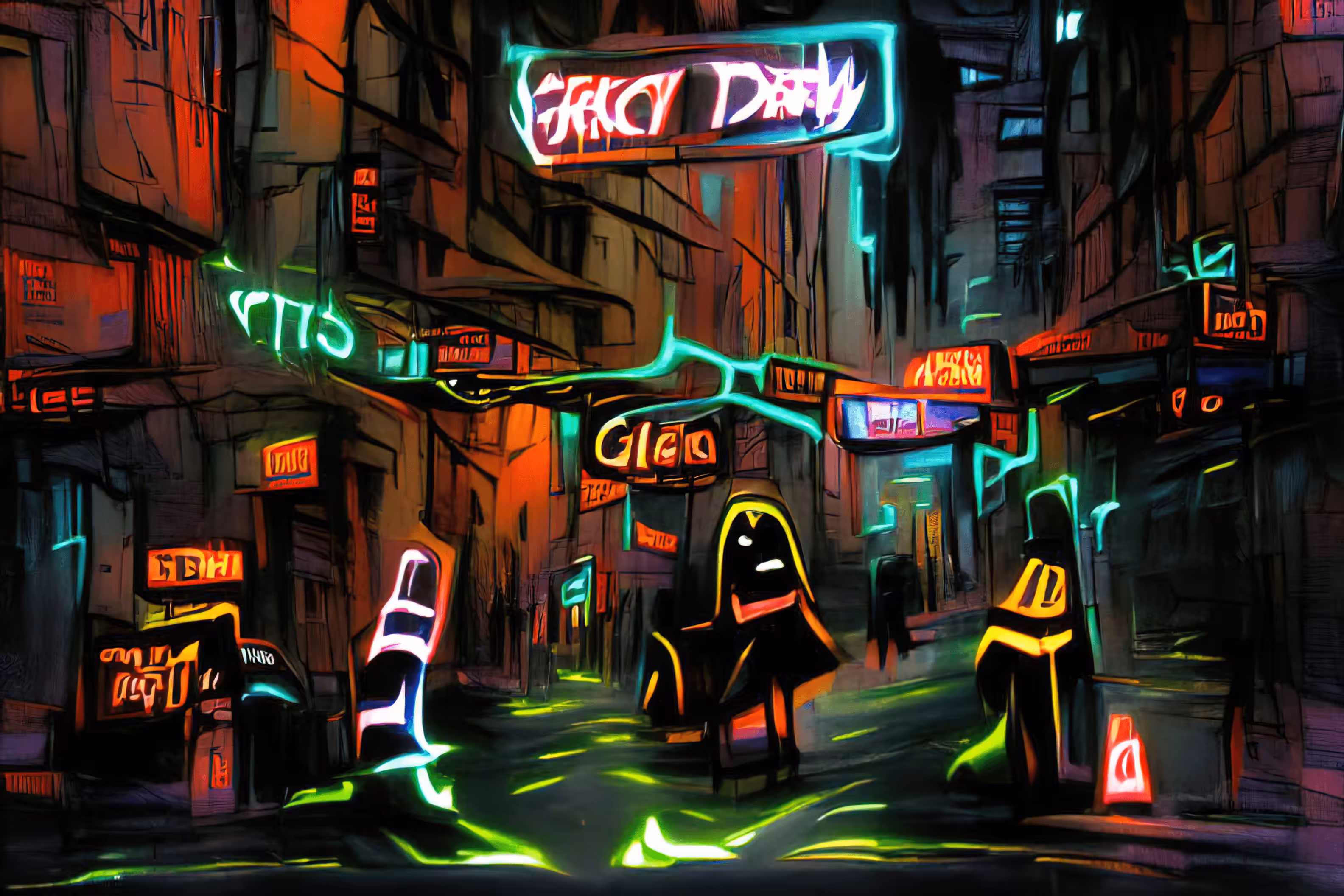 Hong Kong 5 Neon