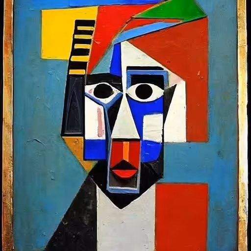 Cubist #57 (Tribe)