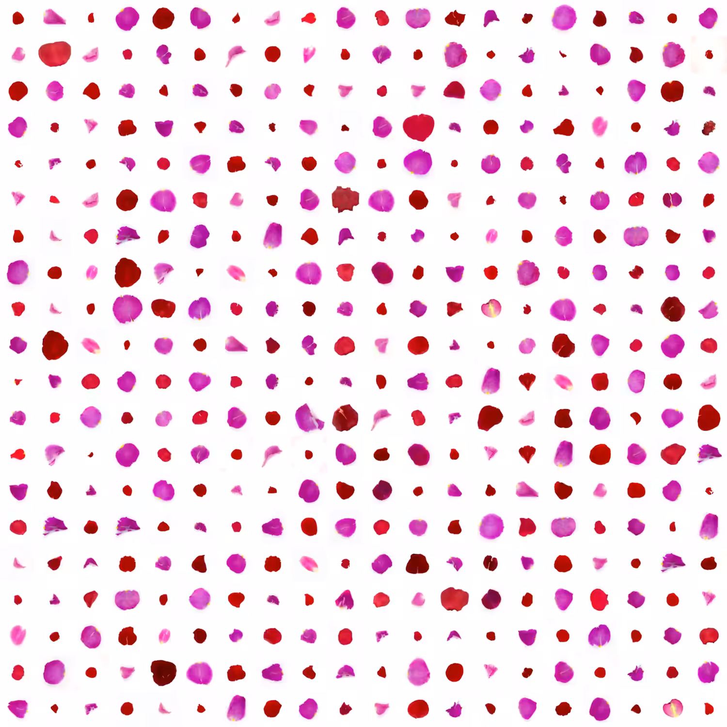 Infinite Petals 20x20#2320