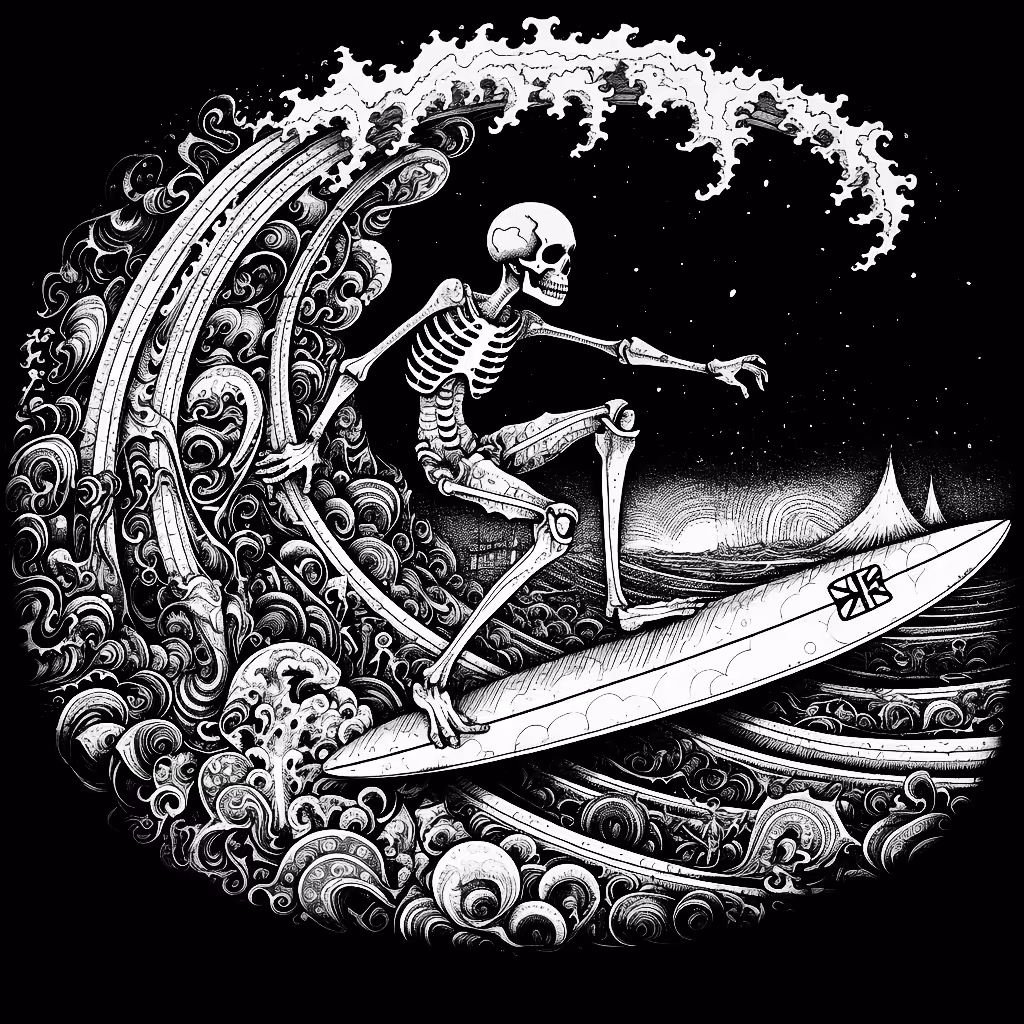 Skeleton Surfer