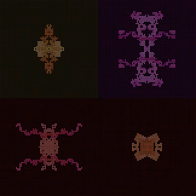 Dither Creatures 2x2 #58