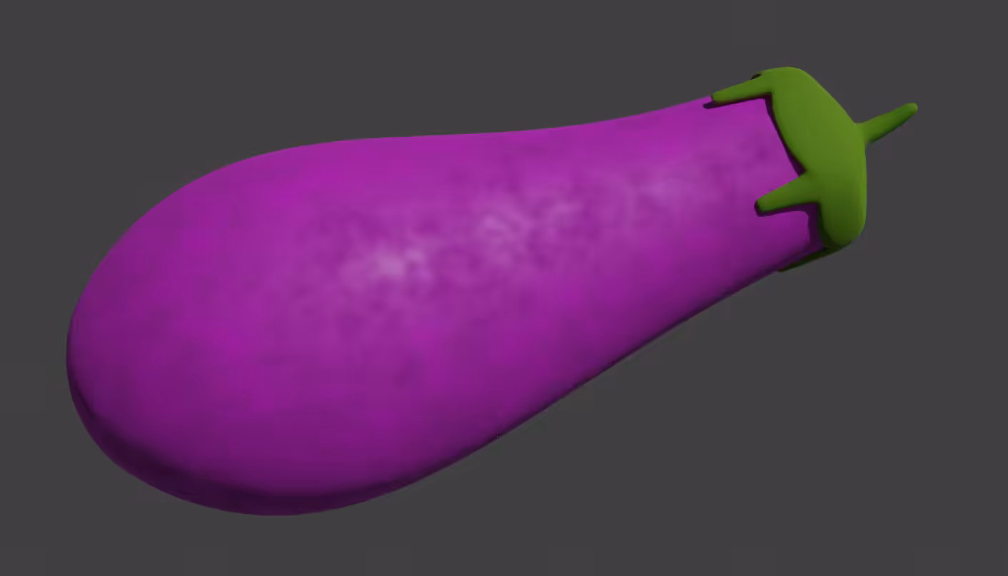 HERES A FRIGGIN EGGPLANT