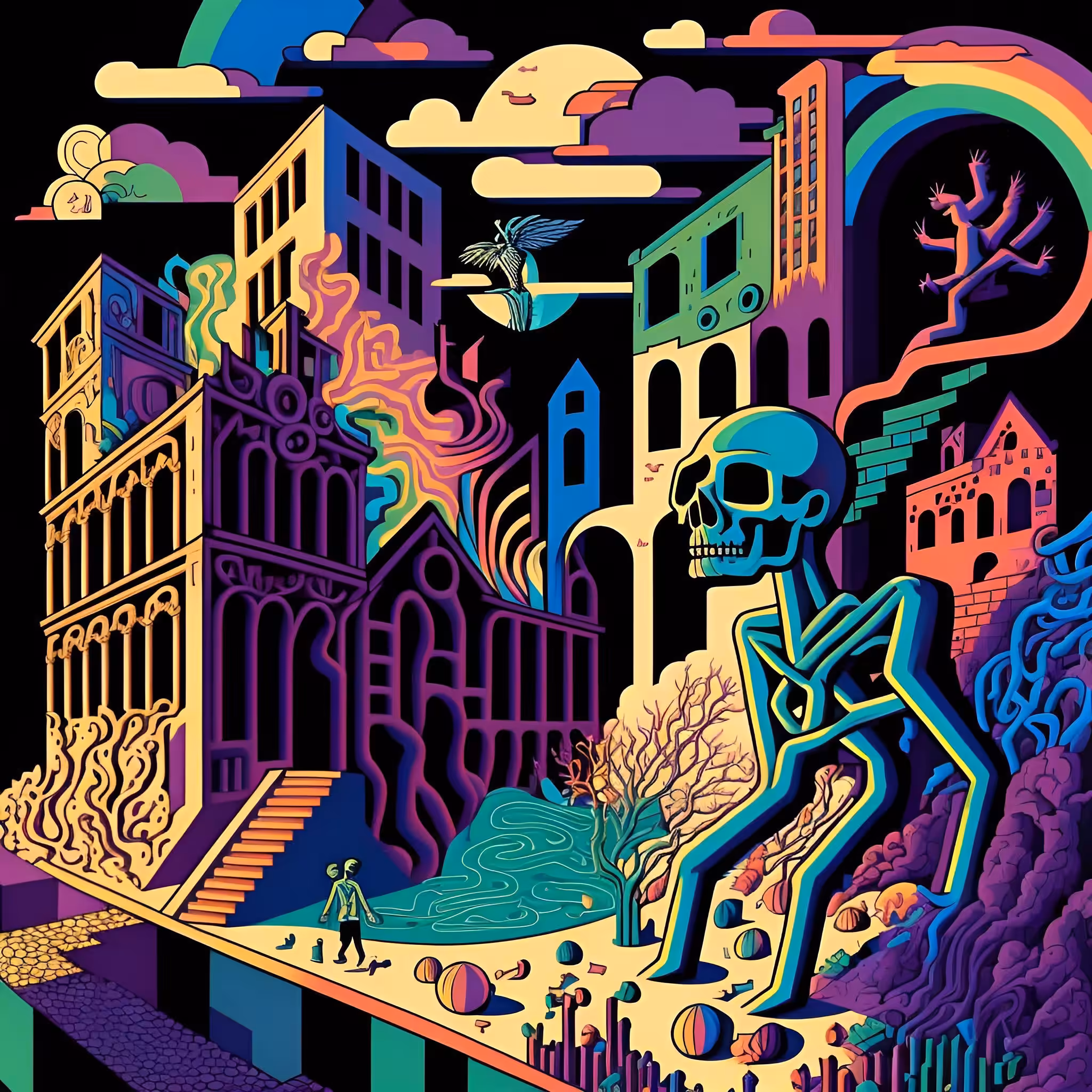 Gallus Daemonicus : Technicolor Nightmare 