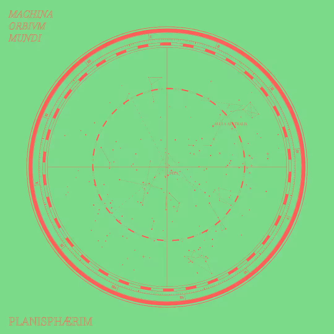 A Fictional Map Of Constellations #31