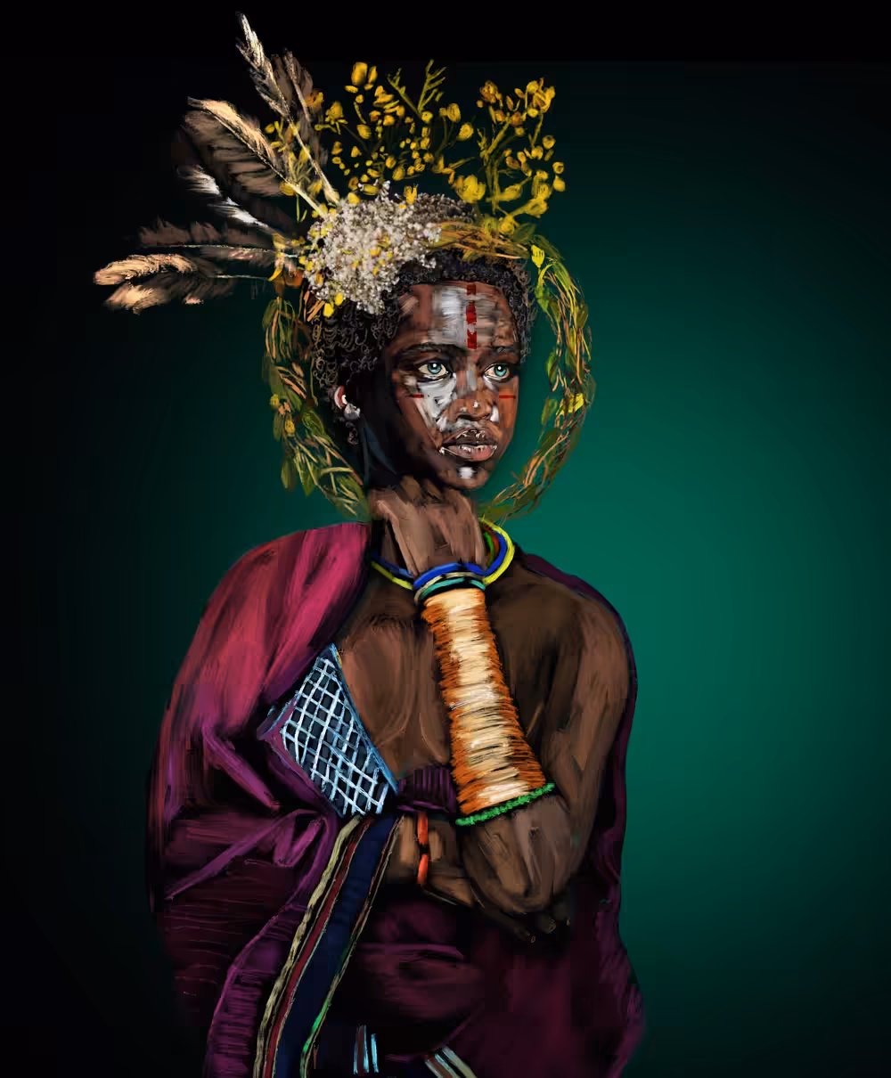 Ethnic Portrait II