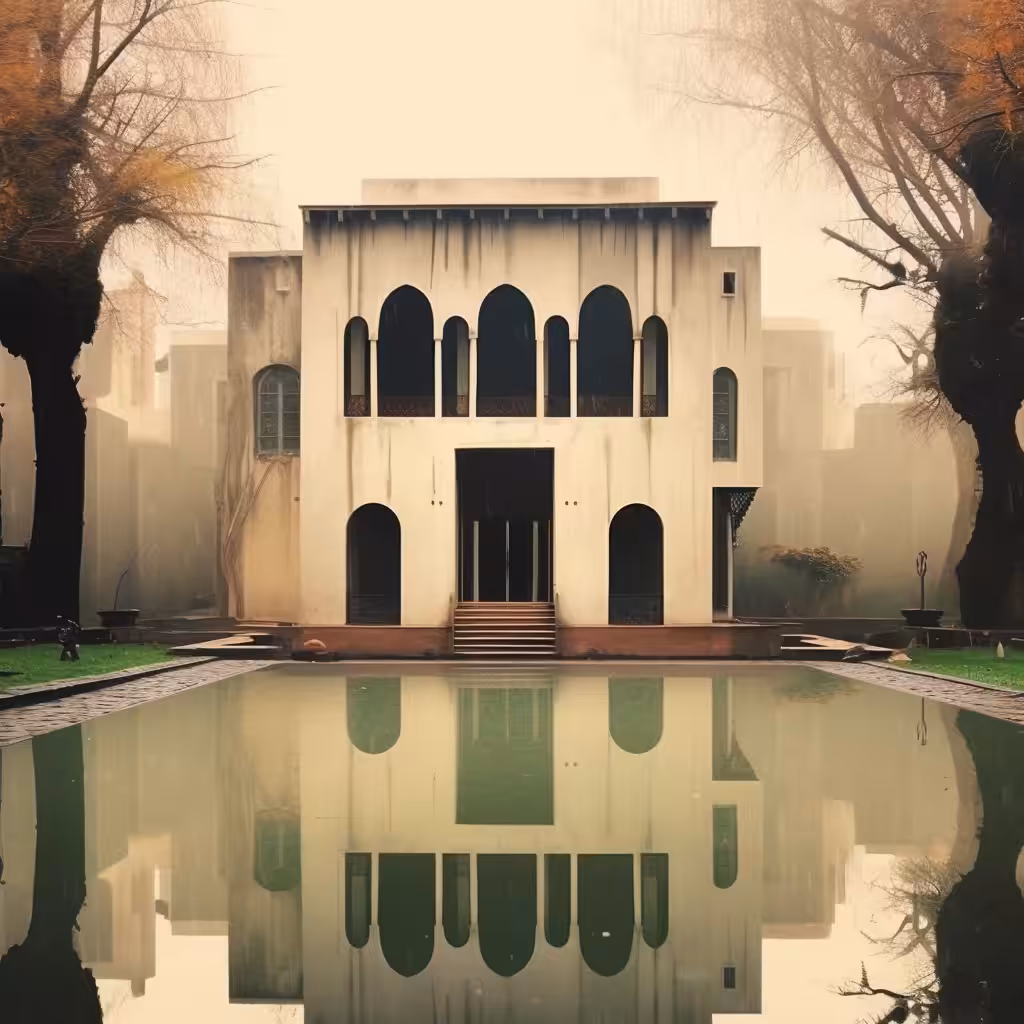 Mansion and Reflection 
