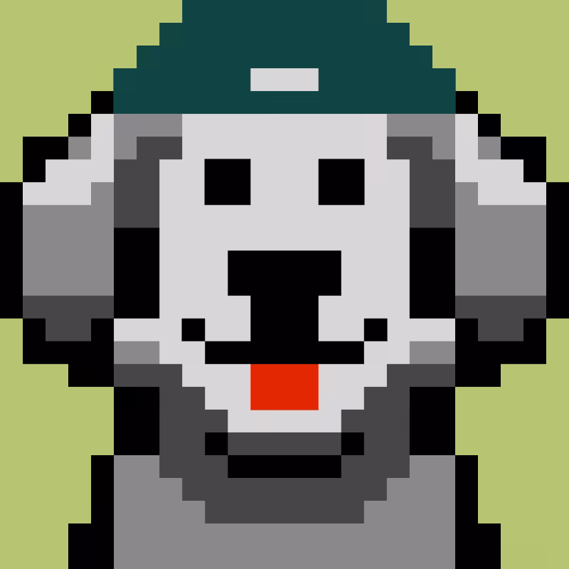 Pixel Dog #7