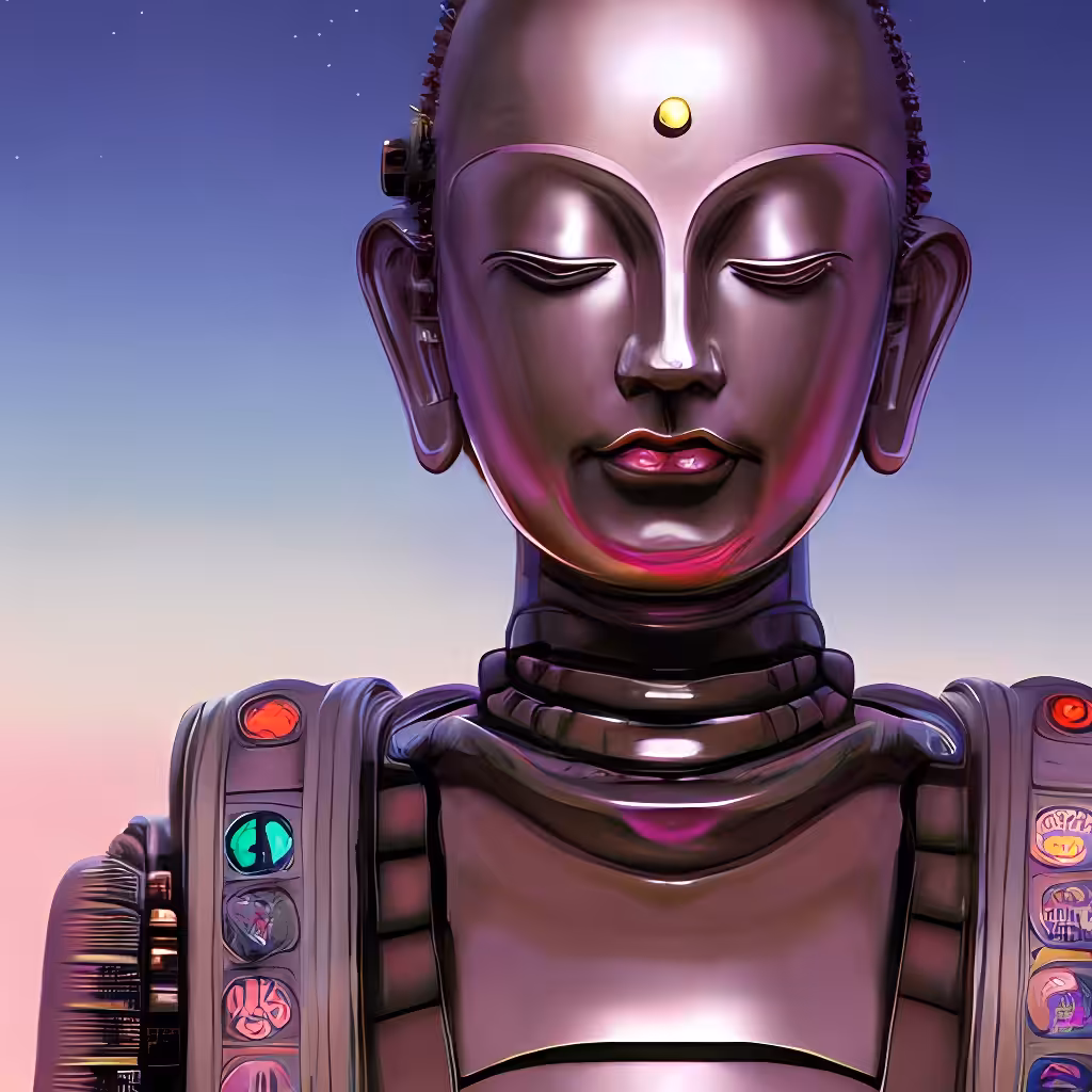 Buddha Futuristic: The Bodhisatta image: 7