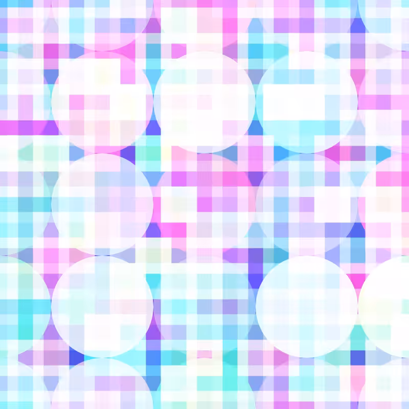 Overlapping squares and circles #10
