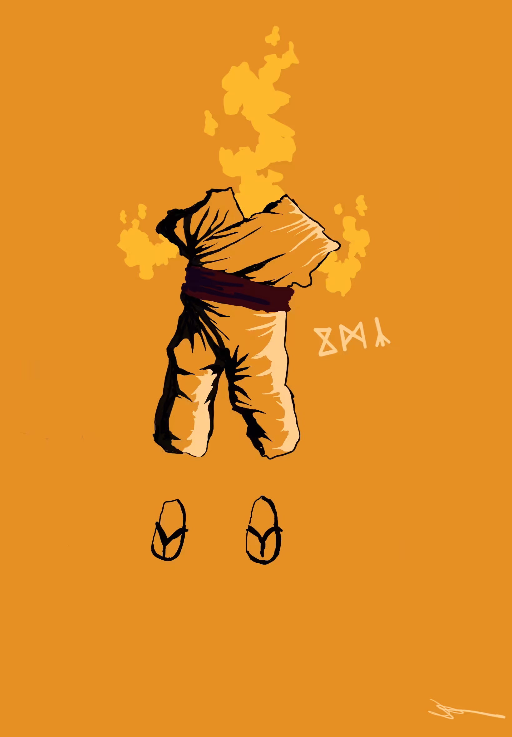 The Burning Monk