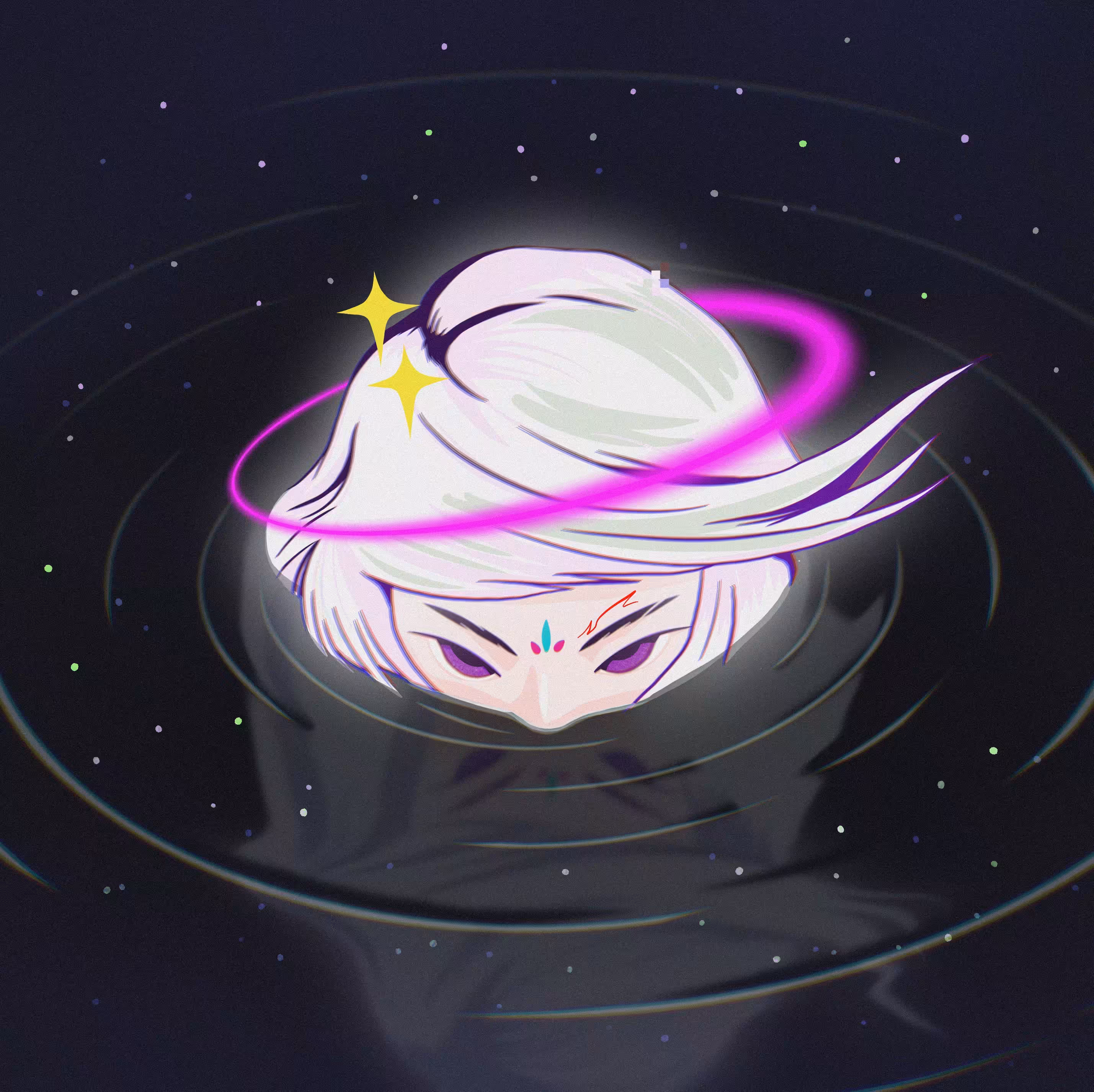 Diving in infinite space