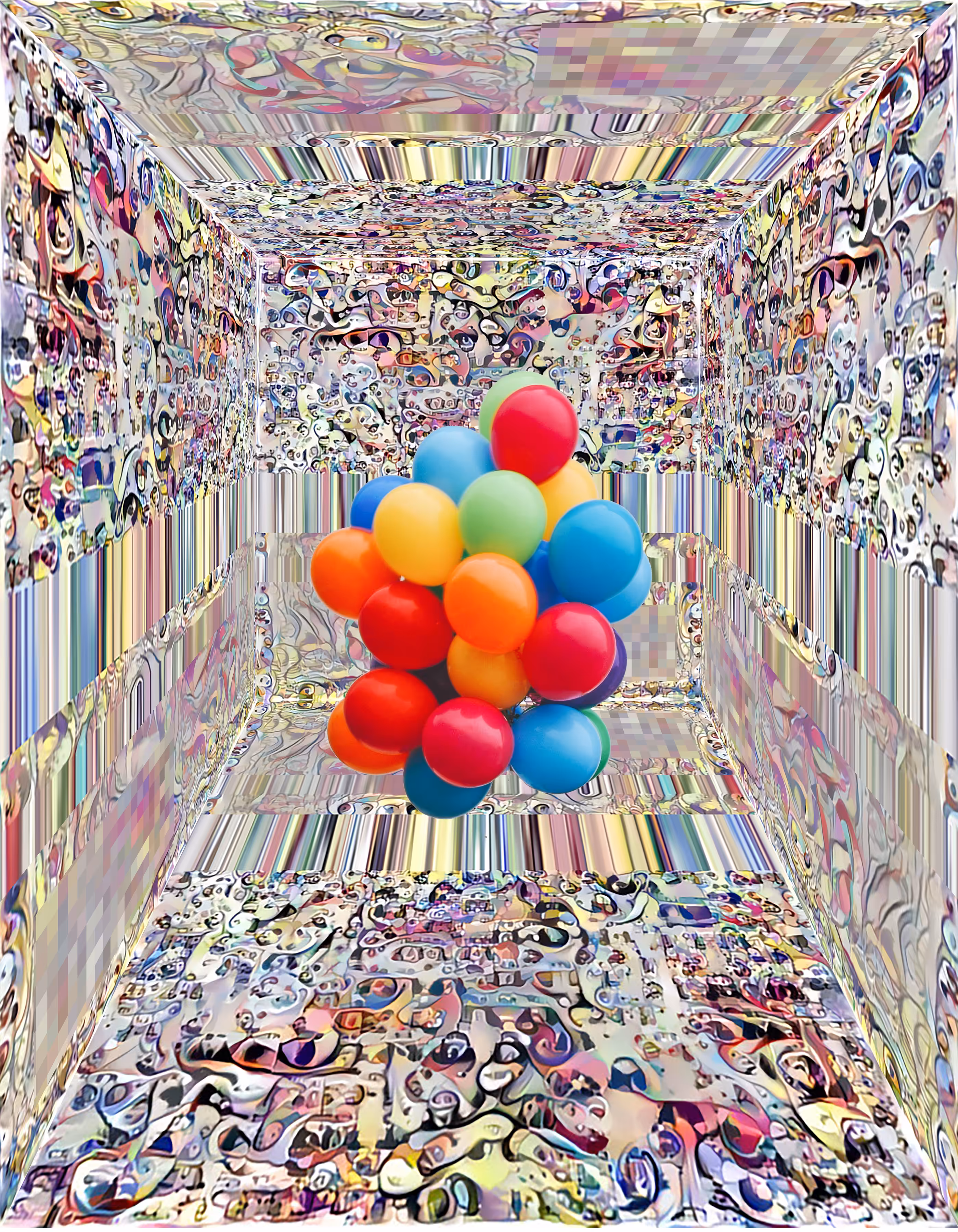 An Unreal Object Suspended in Time