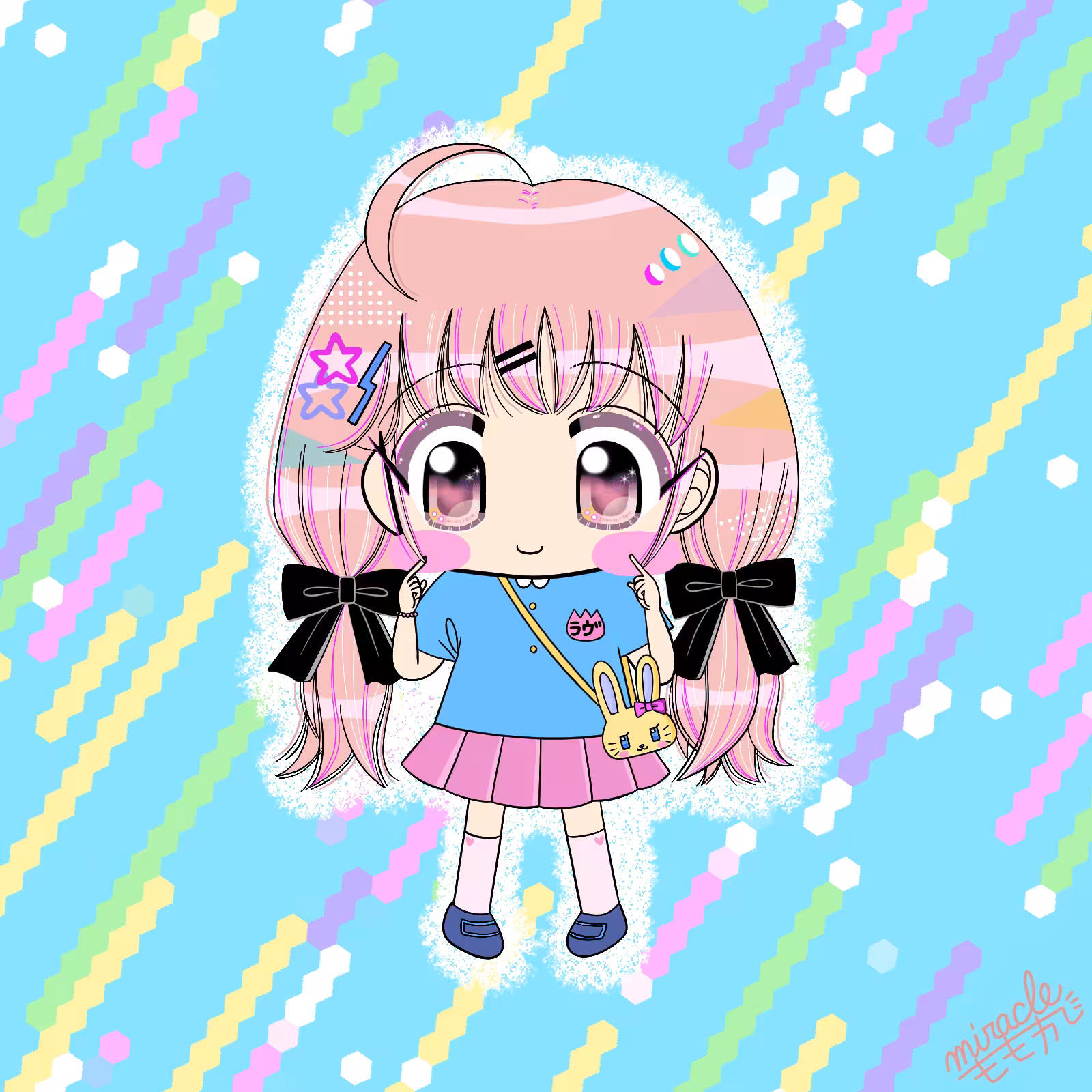 Luv chan×Miracle Girl mini