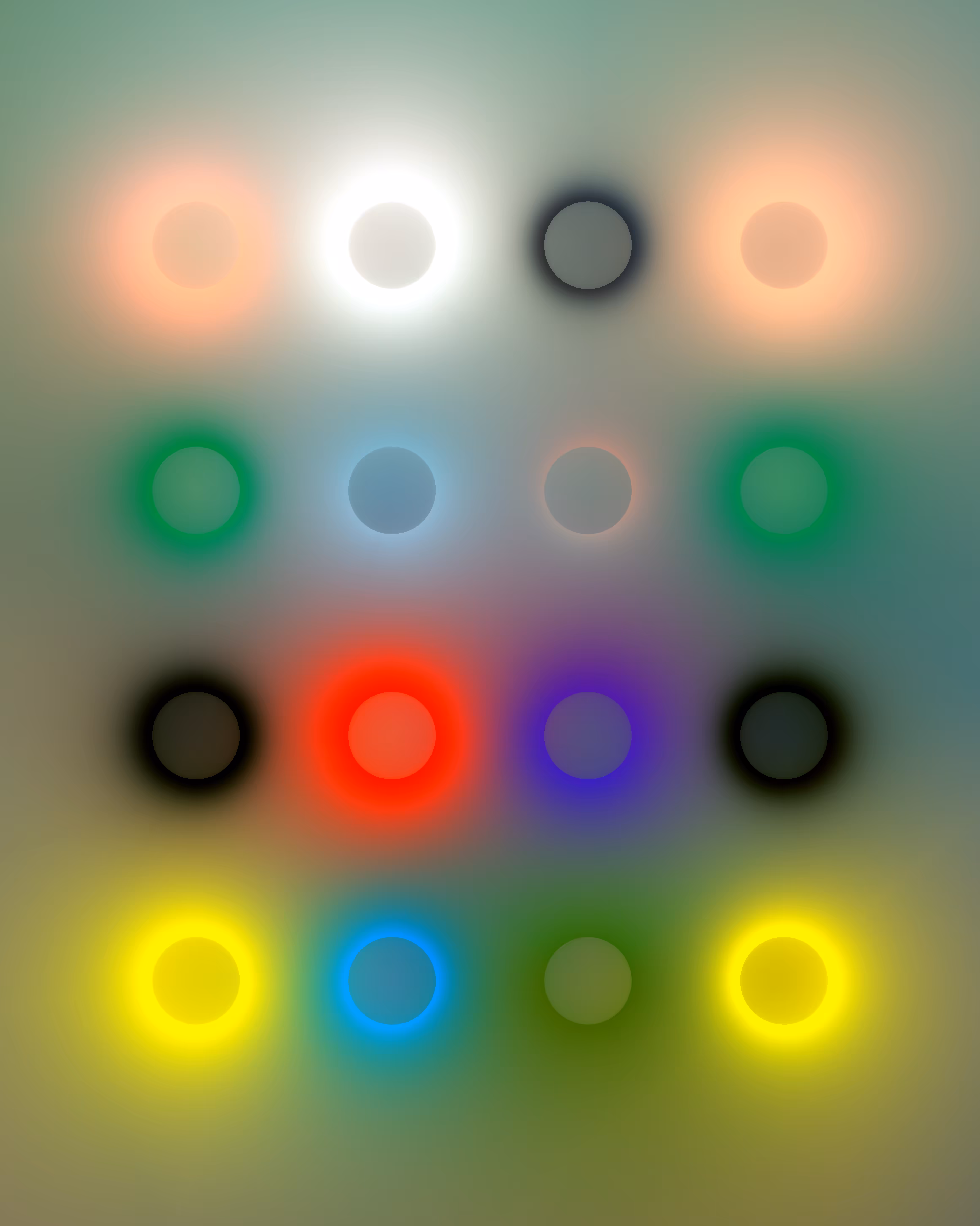 circle grid glow 