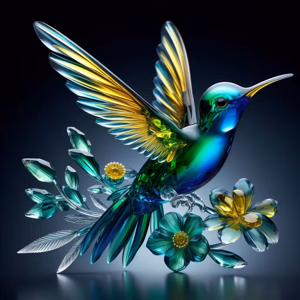 Crystal Hummingbird