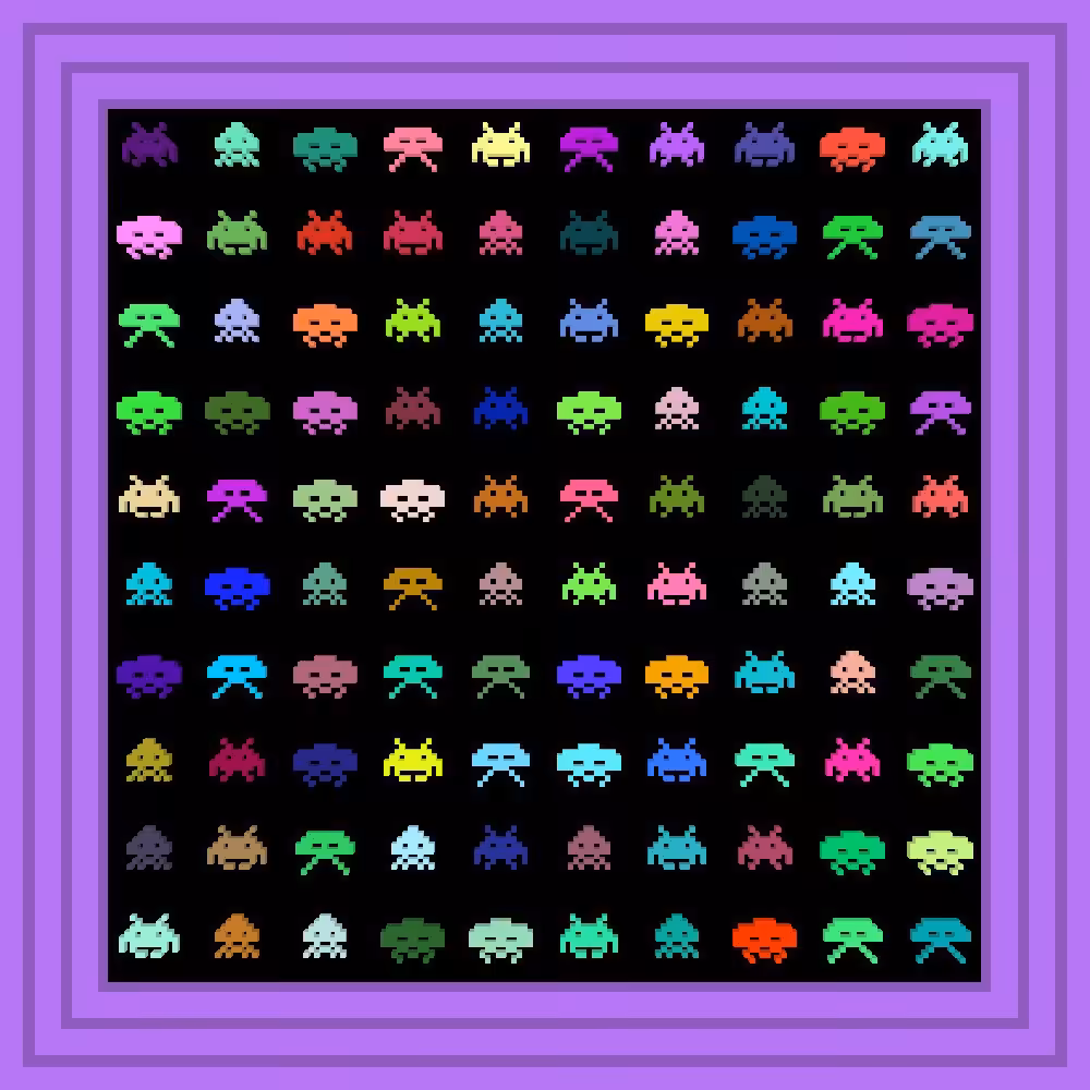 My Voice is My Passport verify me :: Procedural Symbols (👾) #405/1000