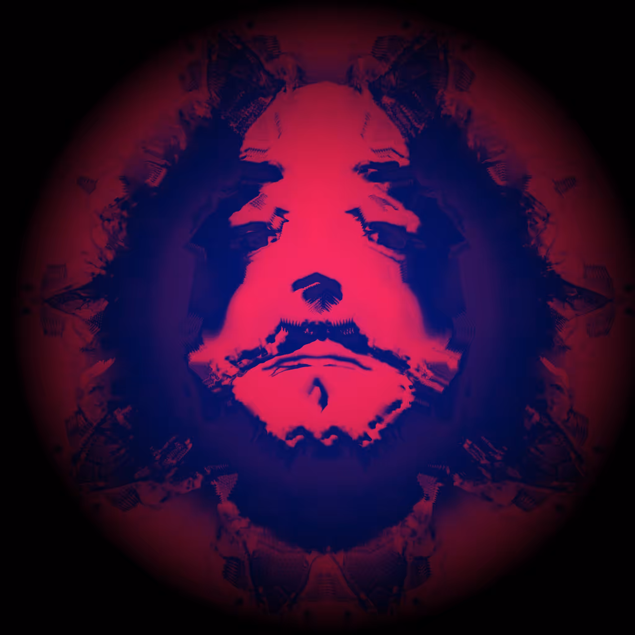 Burning Face N°3  , Face [Tag] Collection