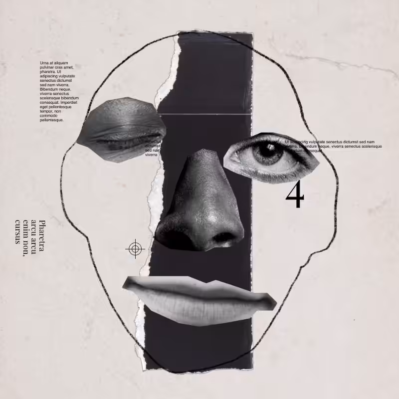Collage faces #48
