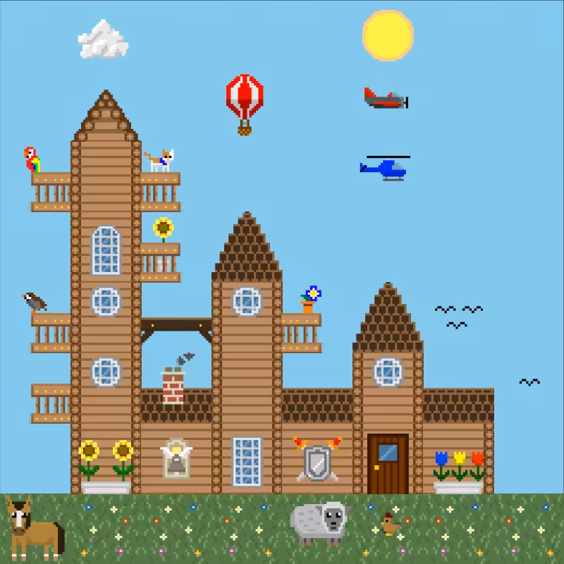2D Mansion #410