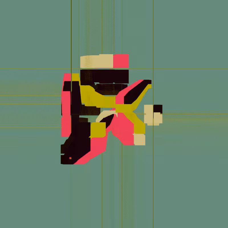 Living Squares Study III #16