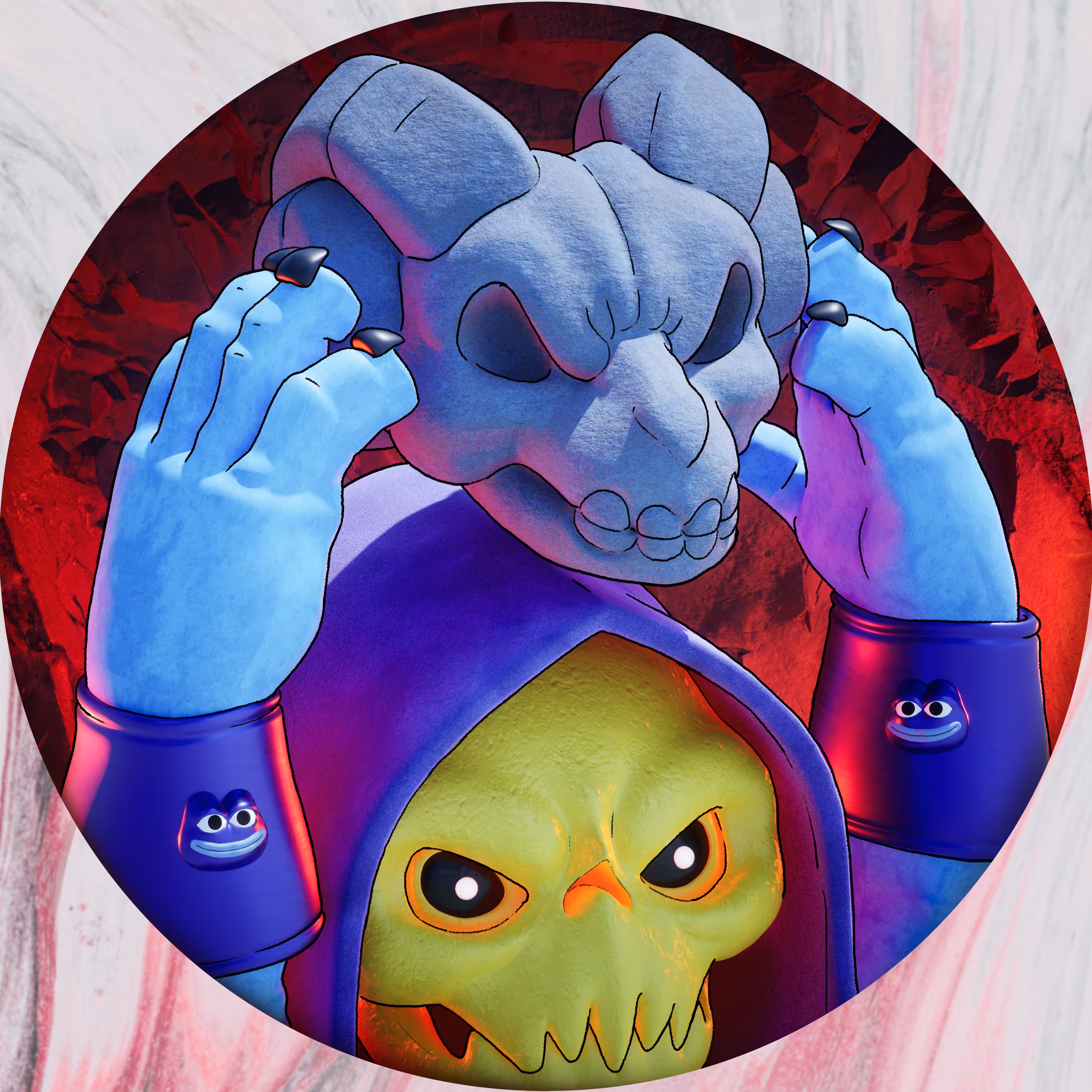 SKELETOR SKULL