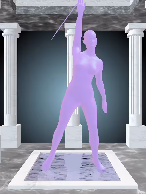 HeavenComputer: The Jazzy Bright Purple Woman #654