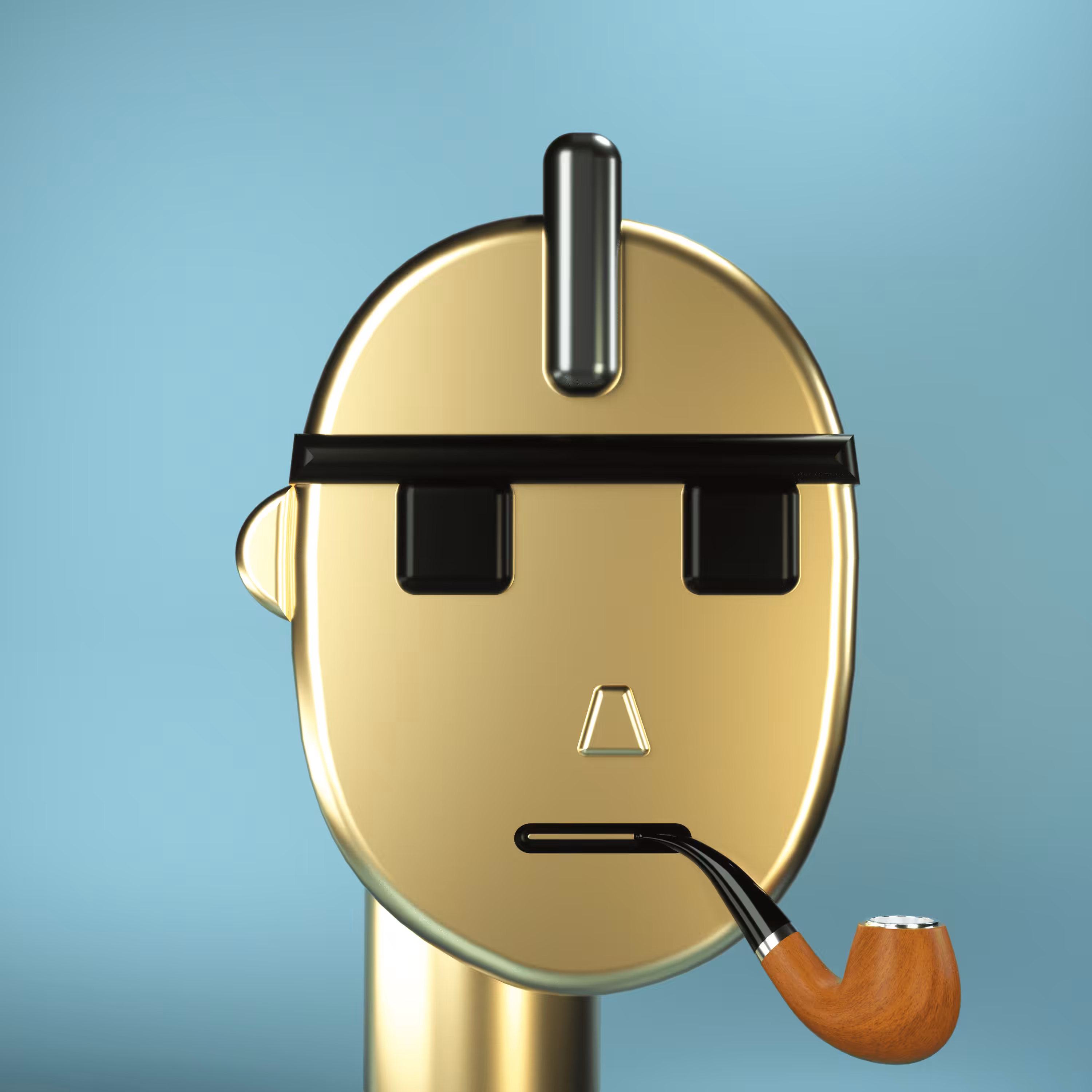 3D Chrome Punk #0617