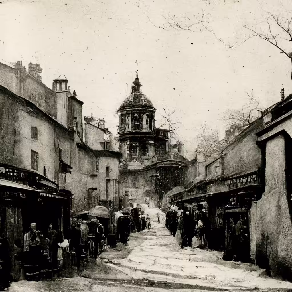 LF001-032-Rue de Montmartre