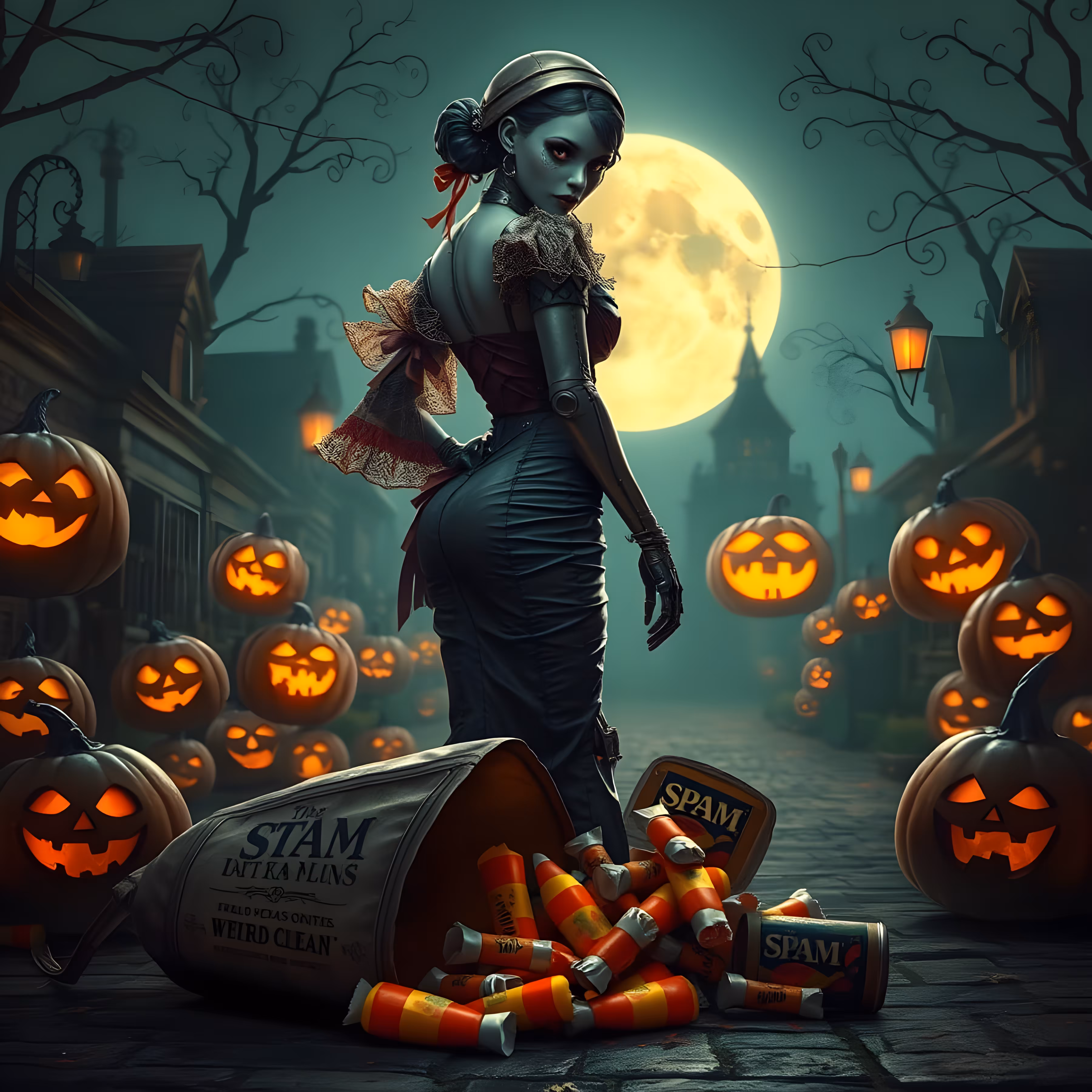 NFT Poet: Dark Tezoween