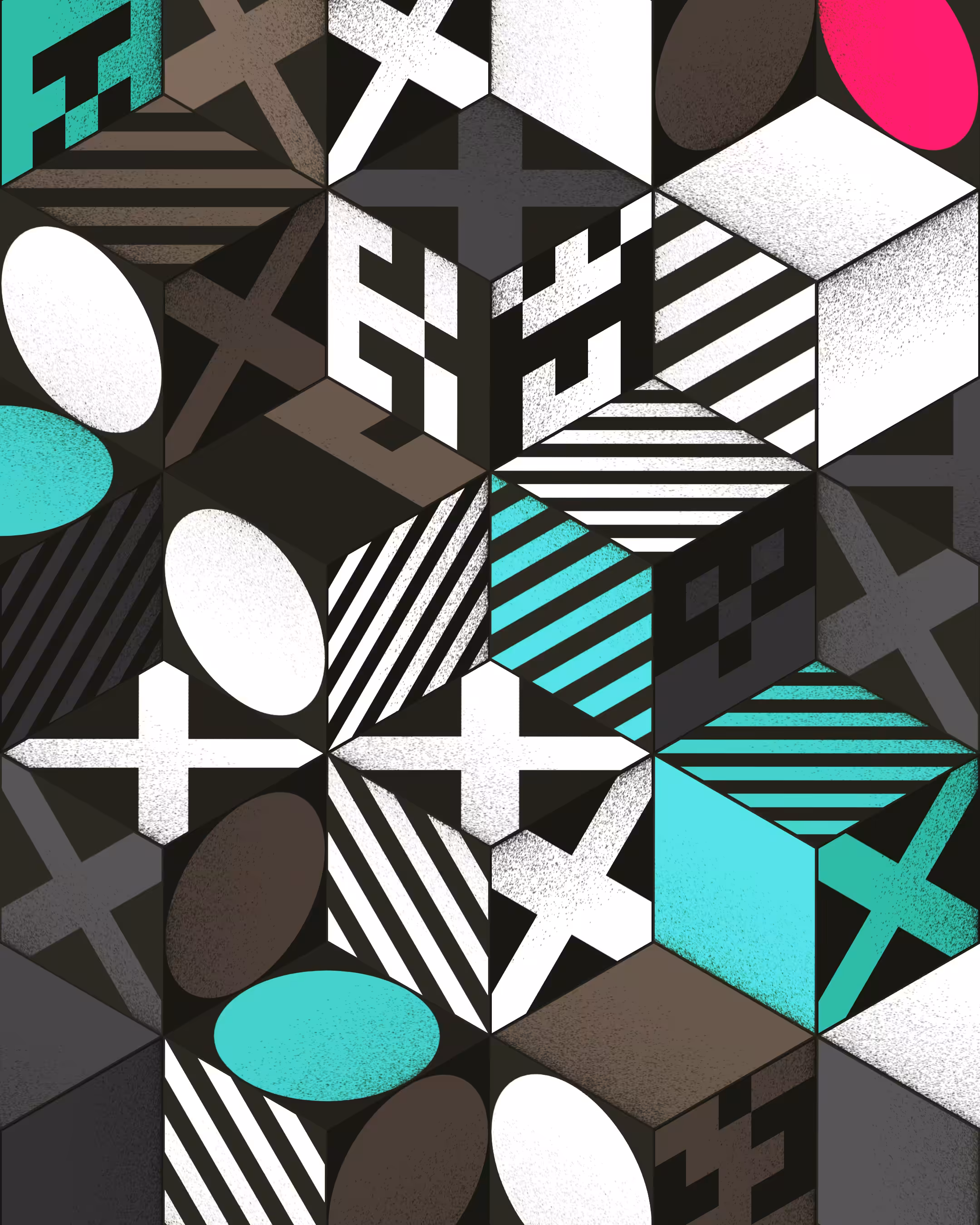 Composition study : Grid #8