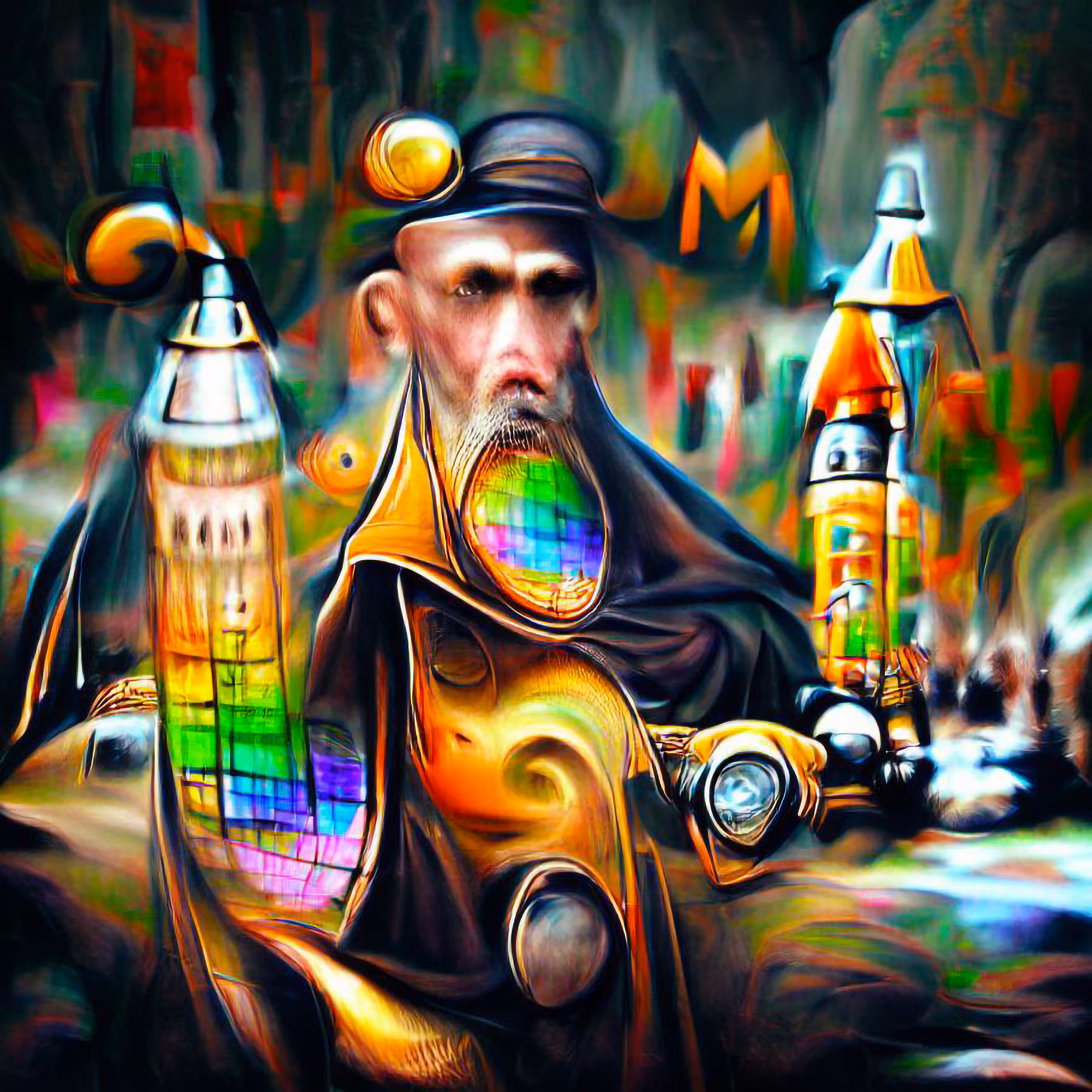 Night Ride of the Biker Monk