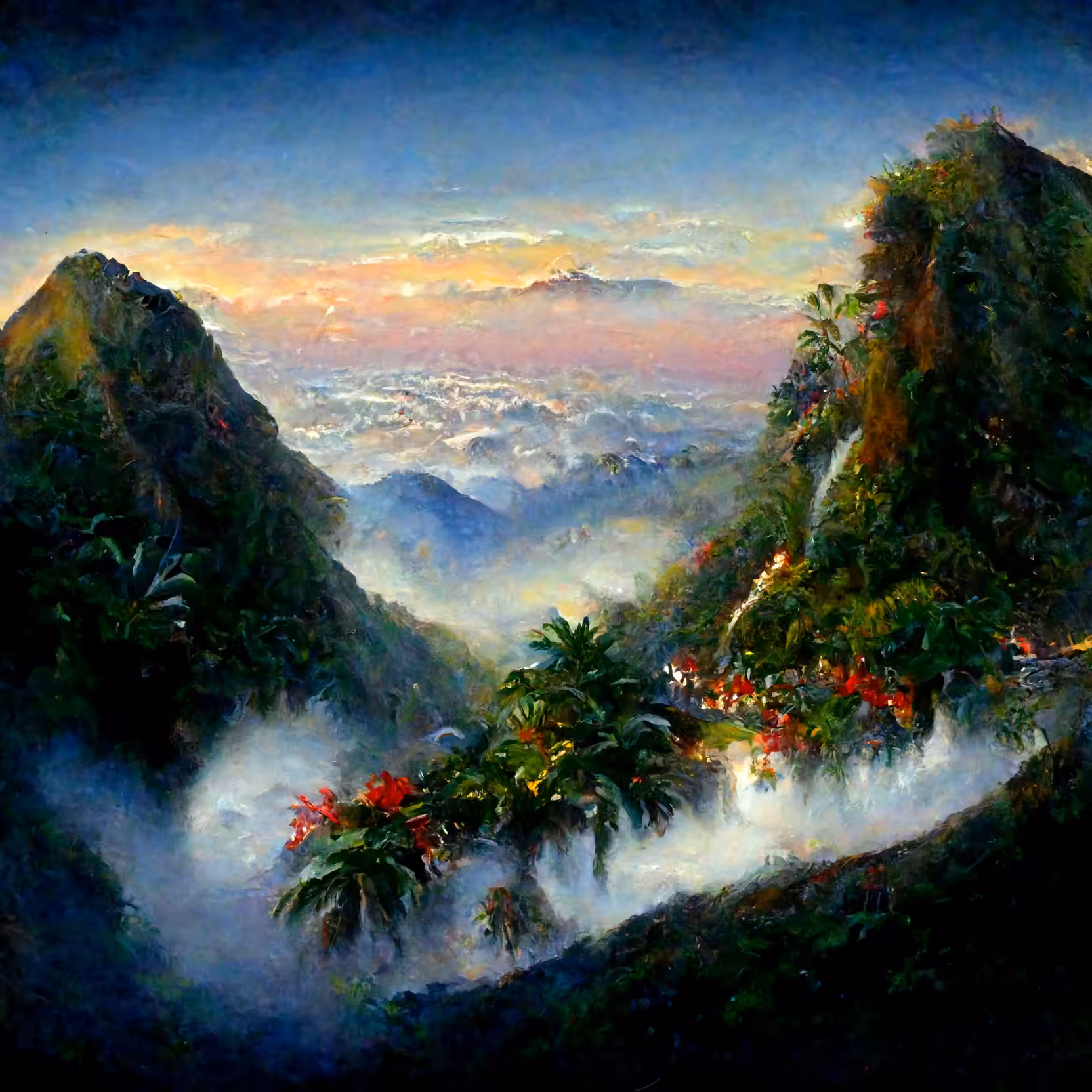 Majestic Mystical Mountains