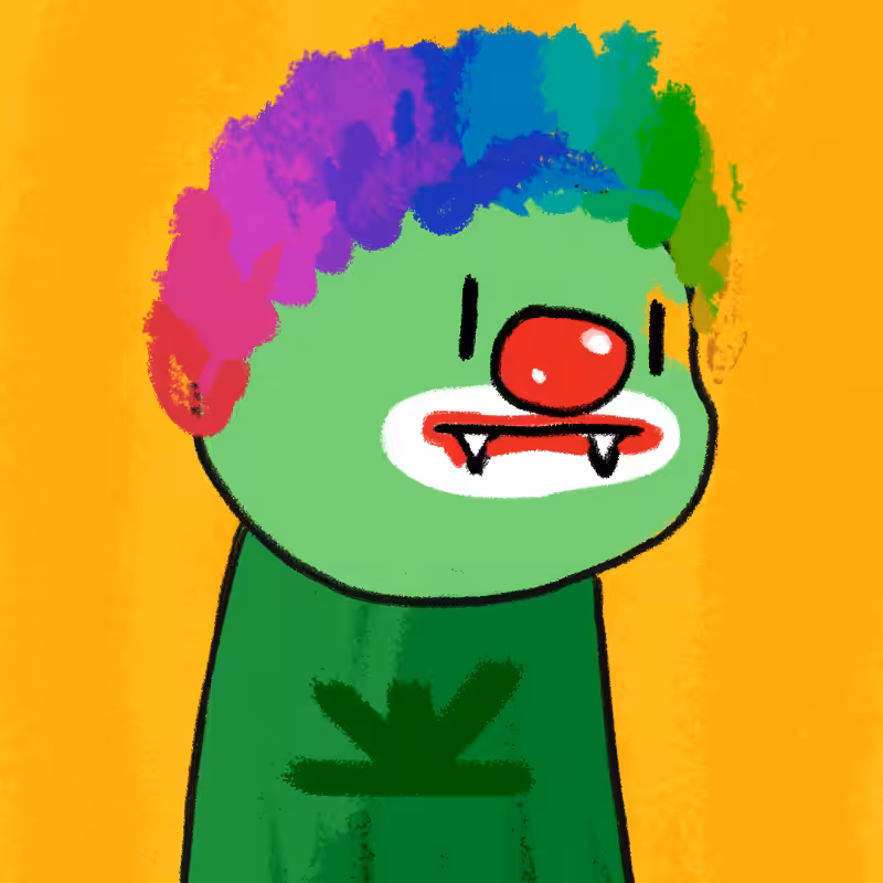 Peculiar clown #4