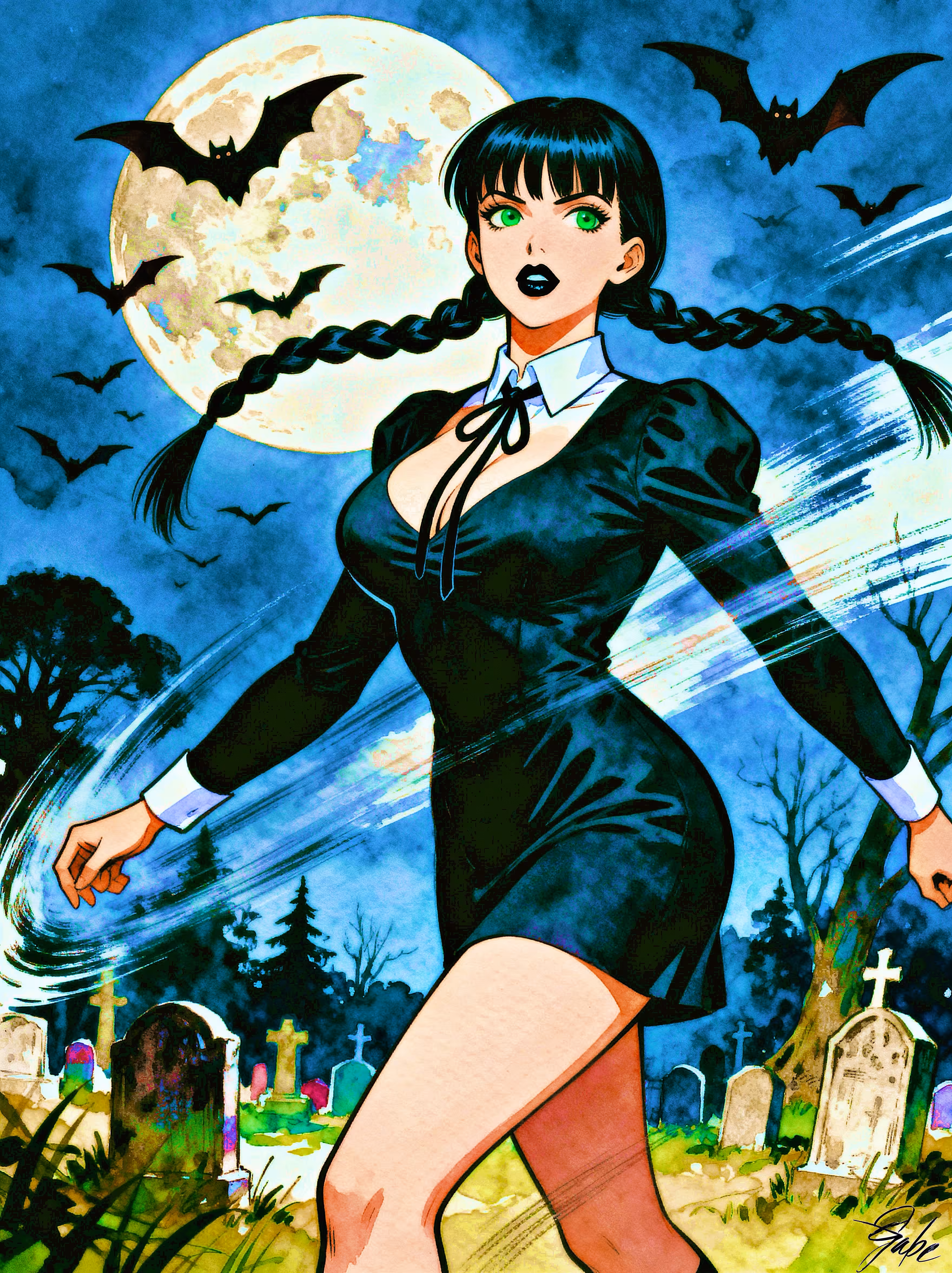 🖤Dove As Wednesday Addams🖤
