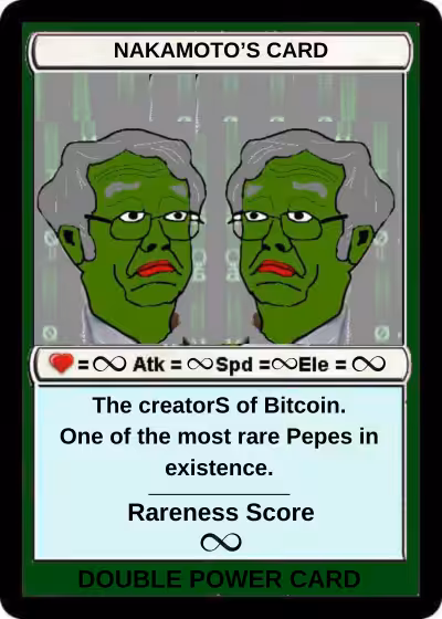 NAKAMOTO'S CARD
