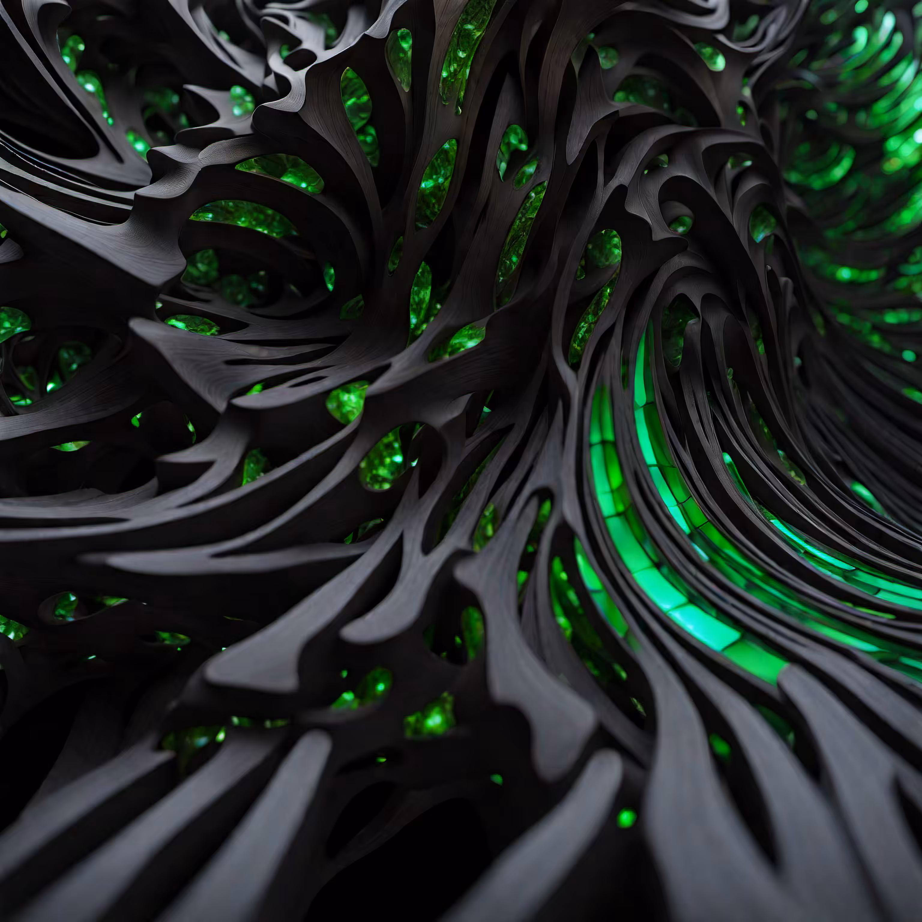 Wood Dragon Fractals #24