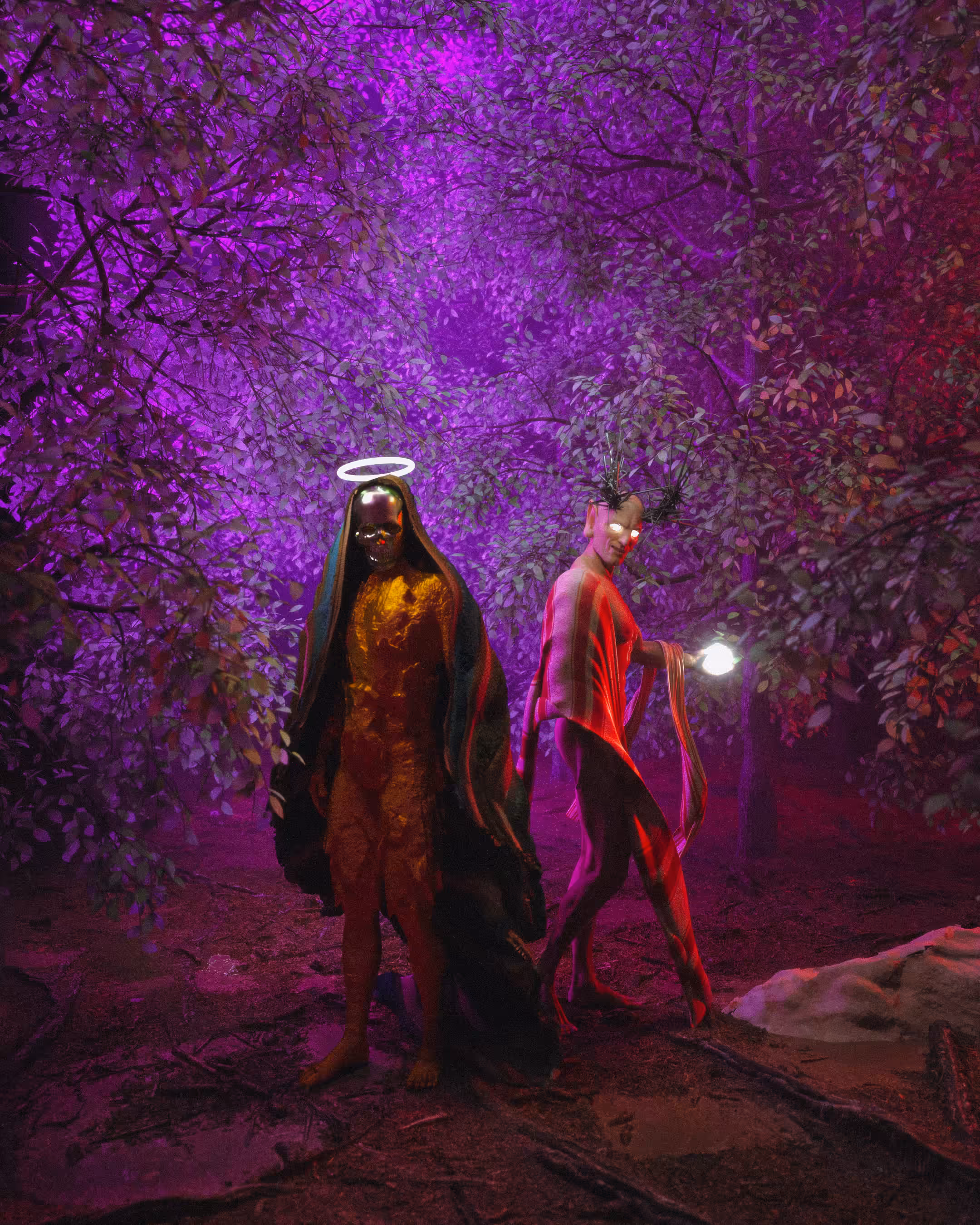 HOLY AND THE DAMNED