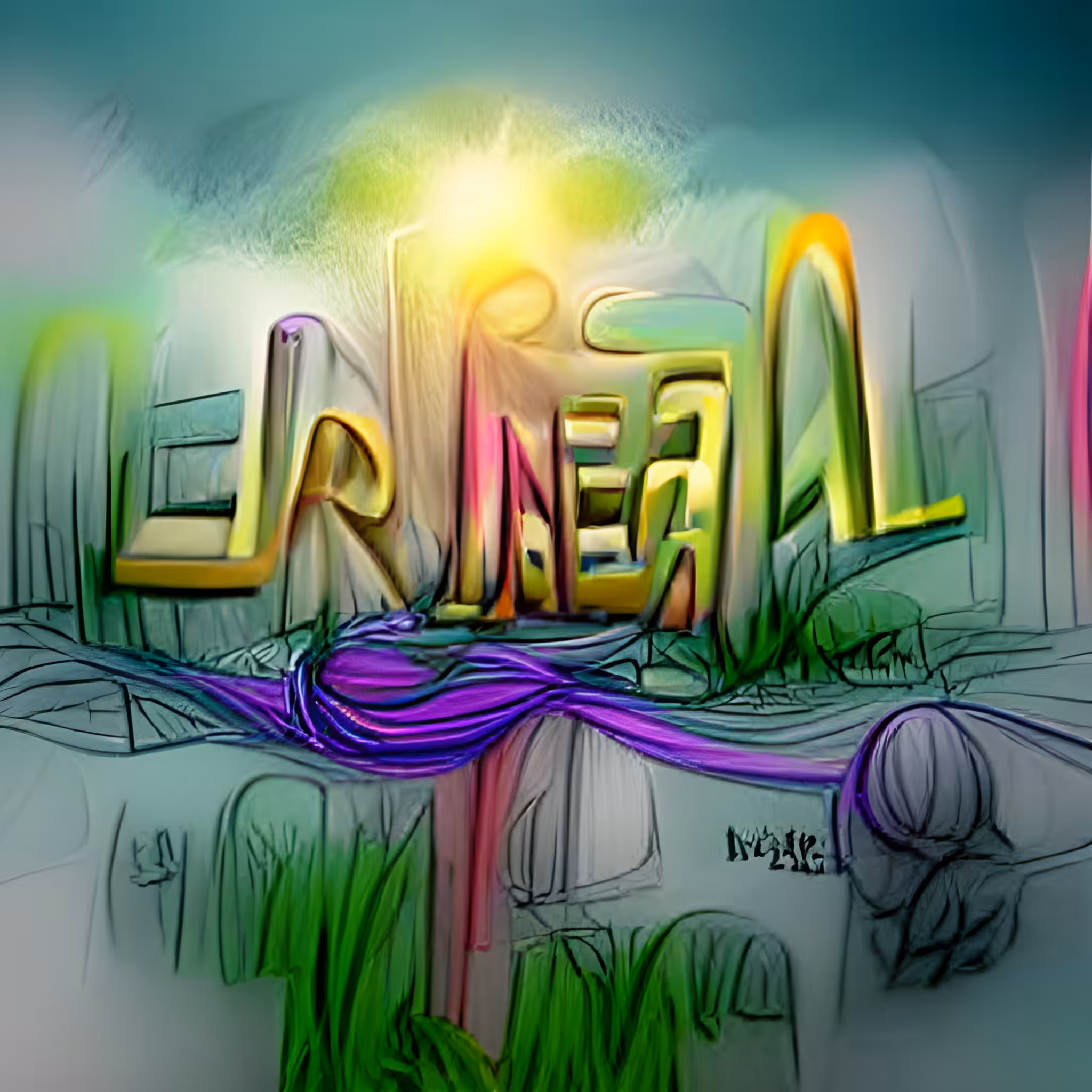 The meaning of a word is etheral"