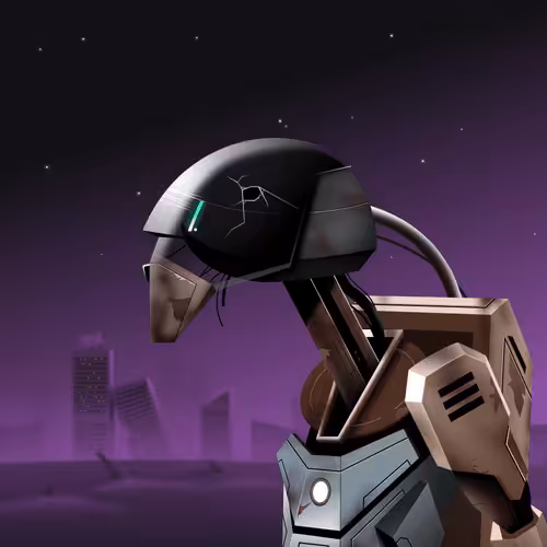 Savage Droids: COMMUNITY Dark Droid B-7654