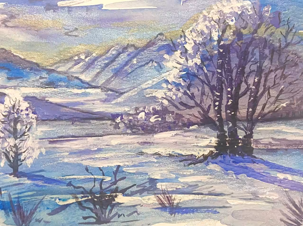 Winter card #1