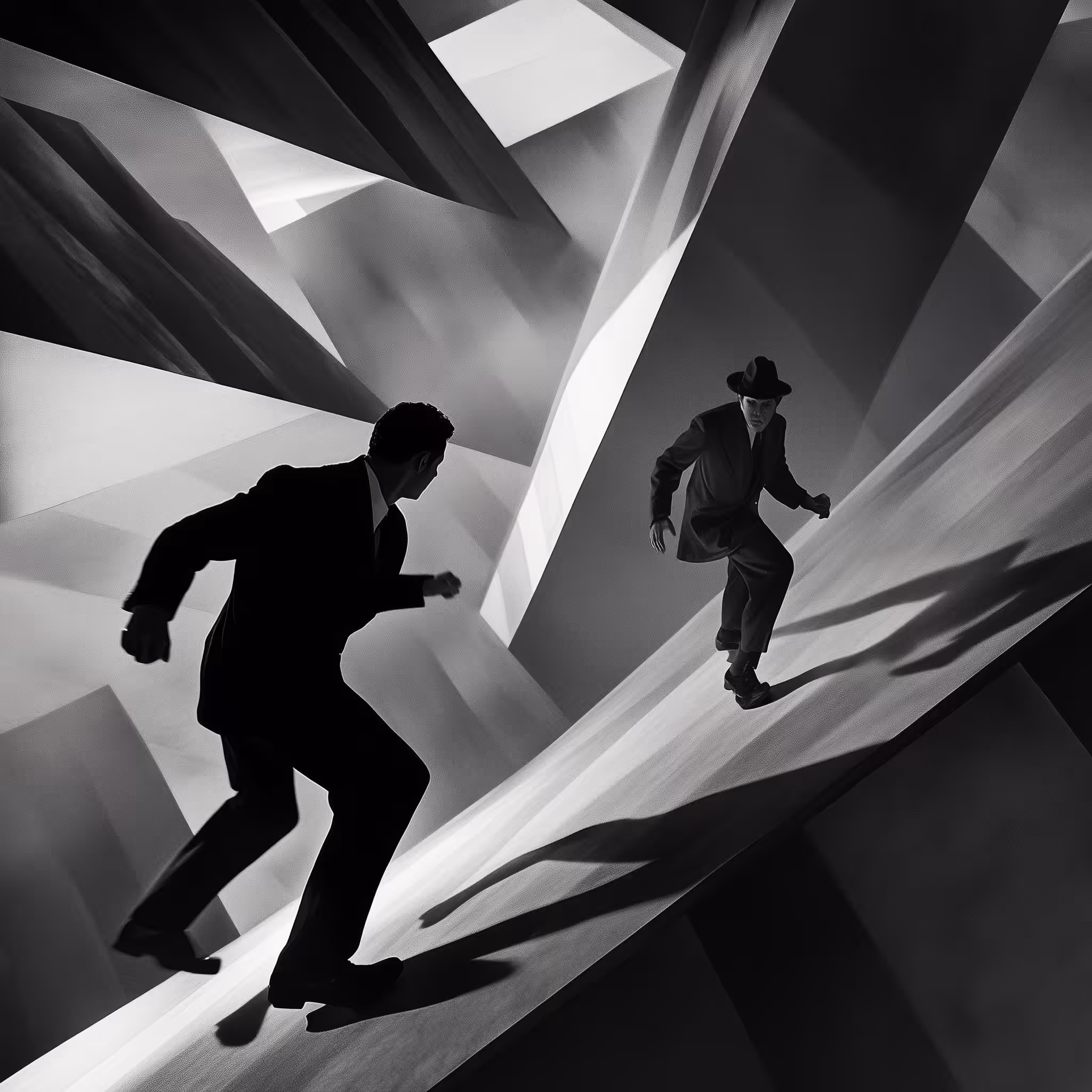 Rodeo posts: MC Escher Noir Study 6