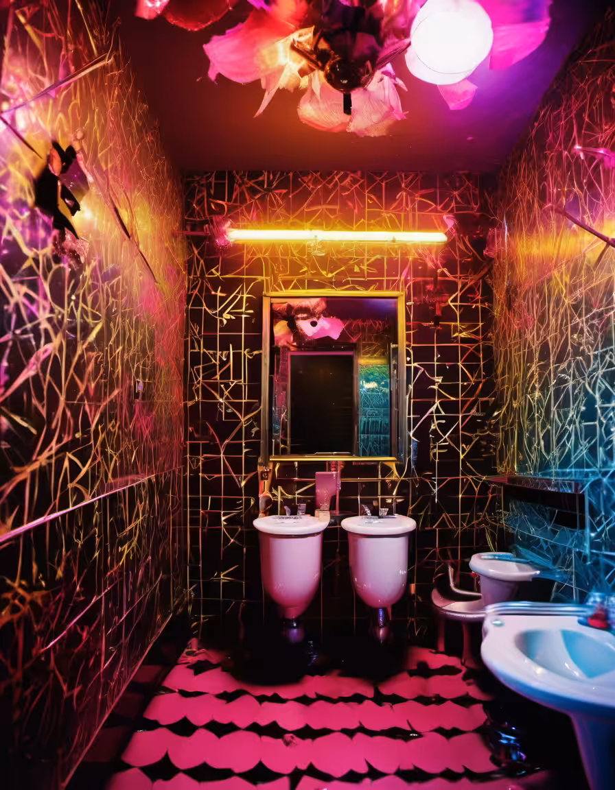 Club Restrooms With Threatening Auras #48