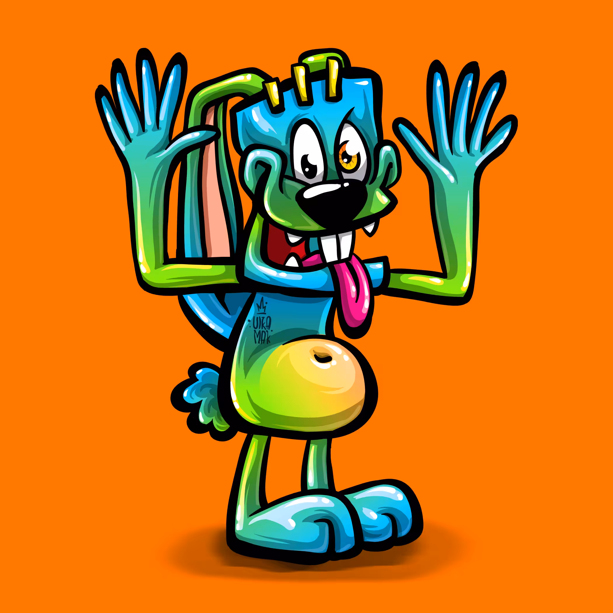 02 Happy Zombie Rabbbit